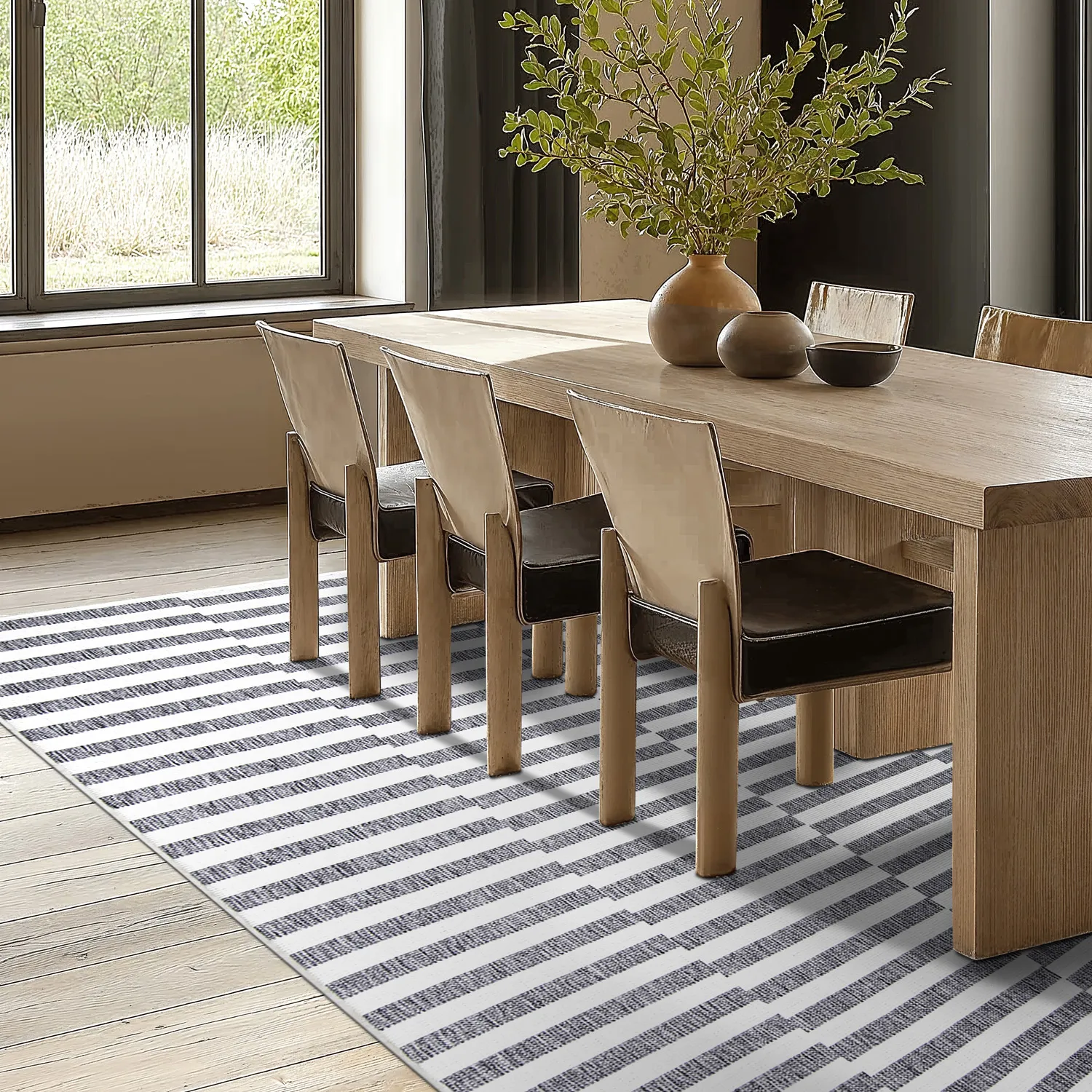 Tapis d’intérieur et d’extérieur - Otto (gris)