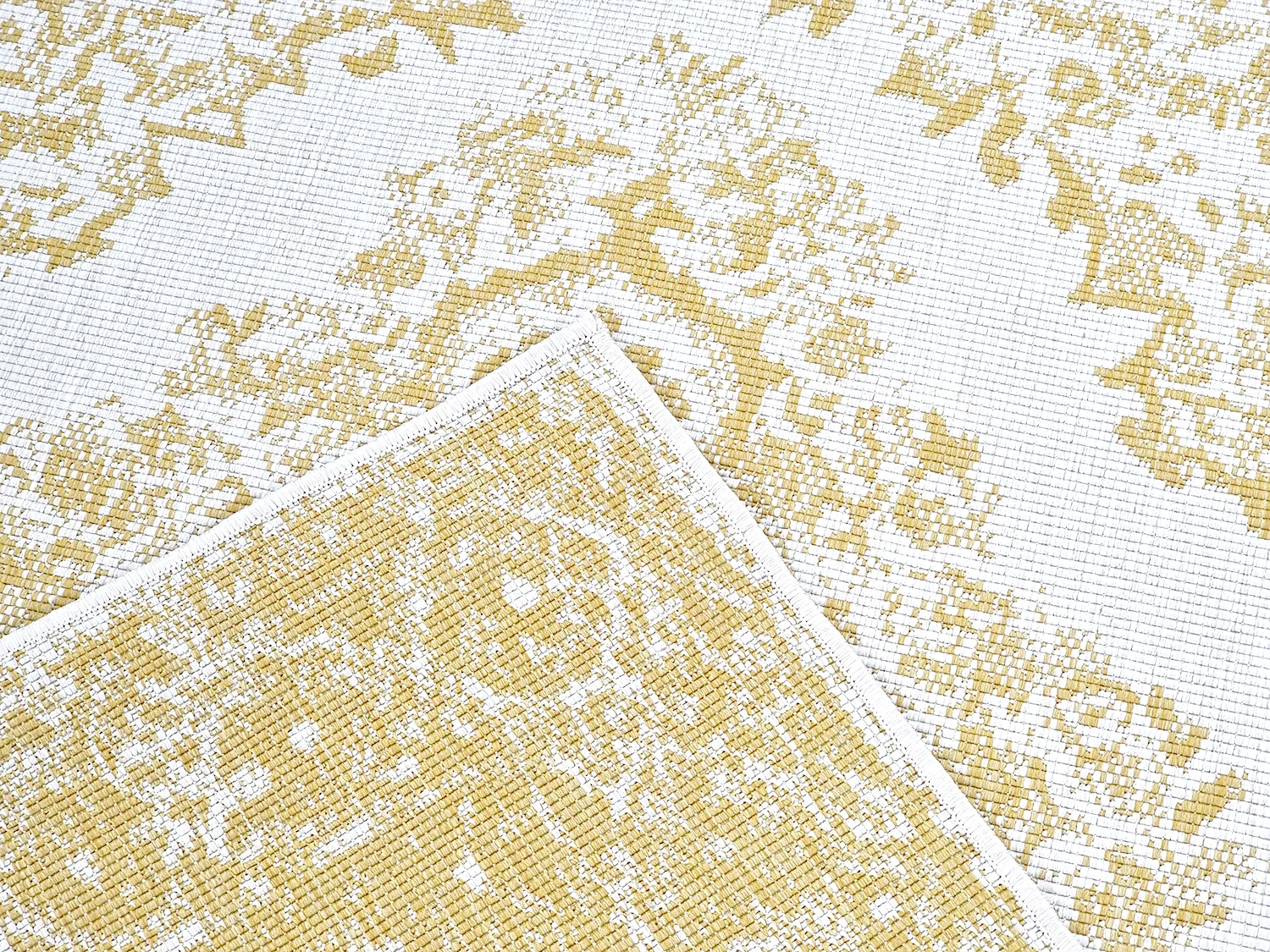 Tapis d’intérieur et d’extérieur - Boyd (jaune)