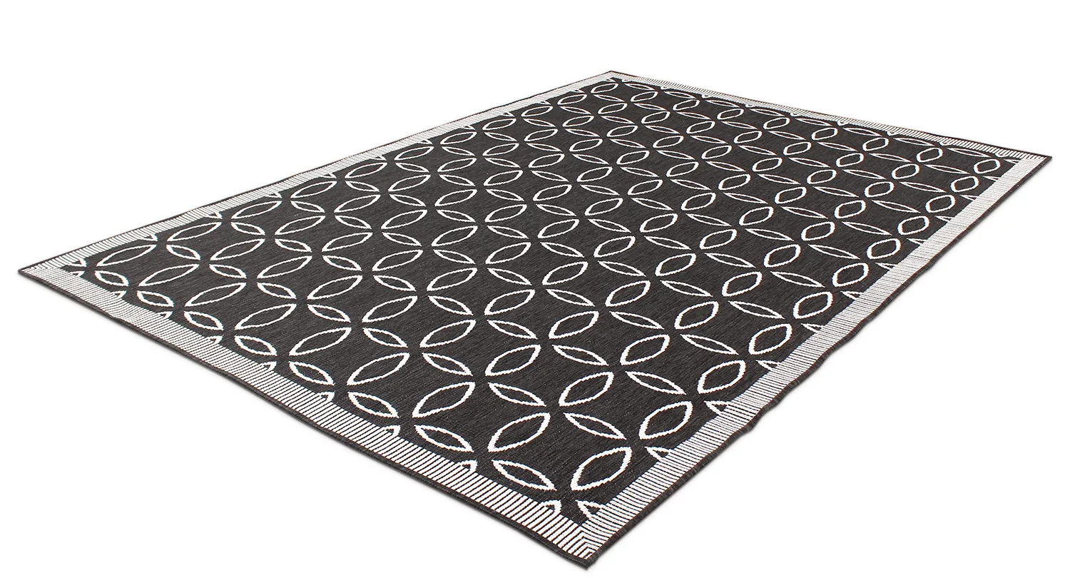 Tapis d’intérieur et d’extérieur - Dewey (noir)