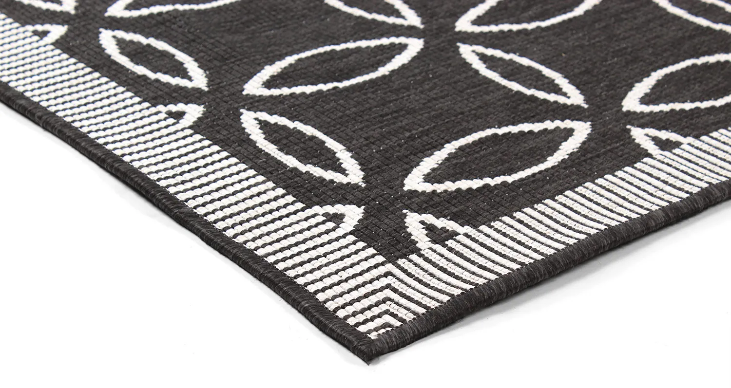 Tapis d’intérieur et d’extérieur - Dewey (noir)