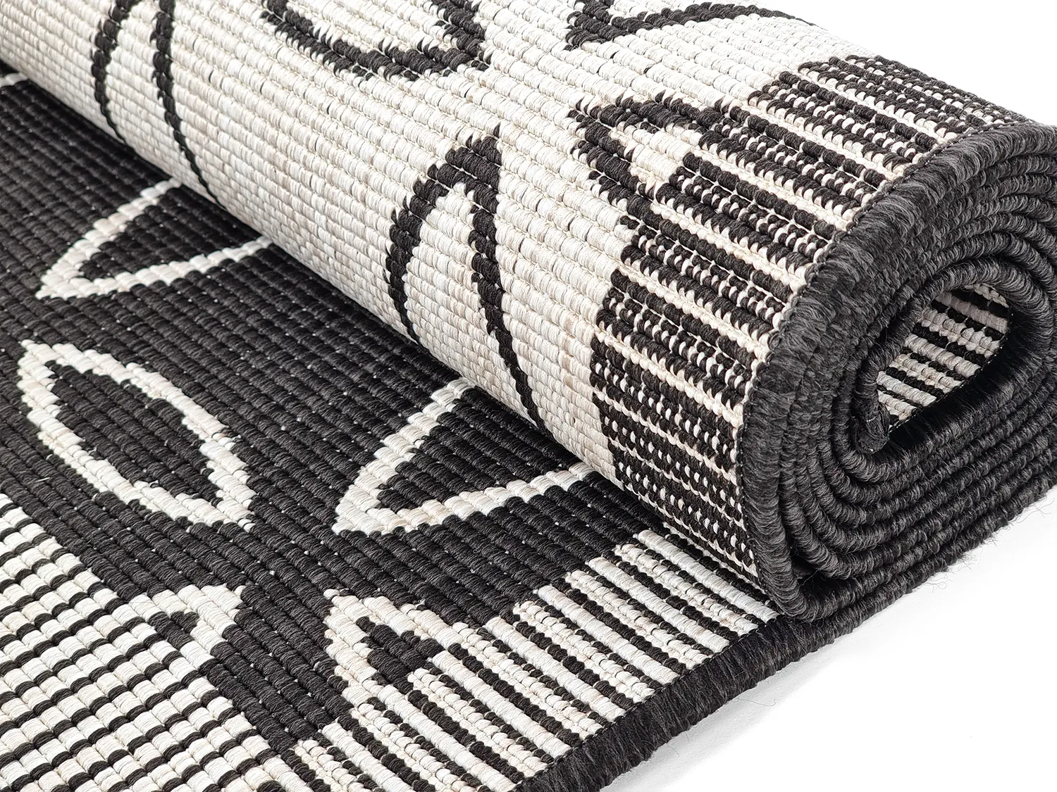 Tapis d’intérieur et d’extérieur - Dewey (noir)