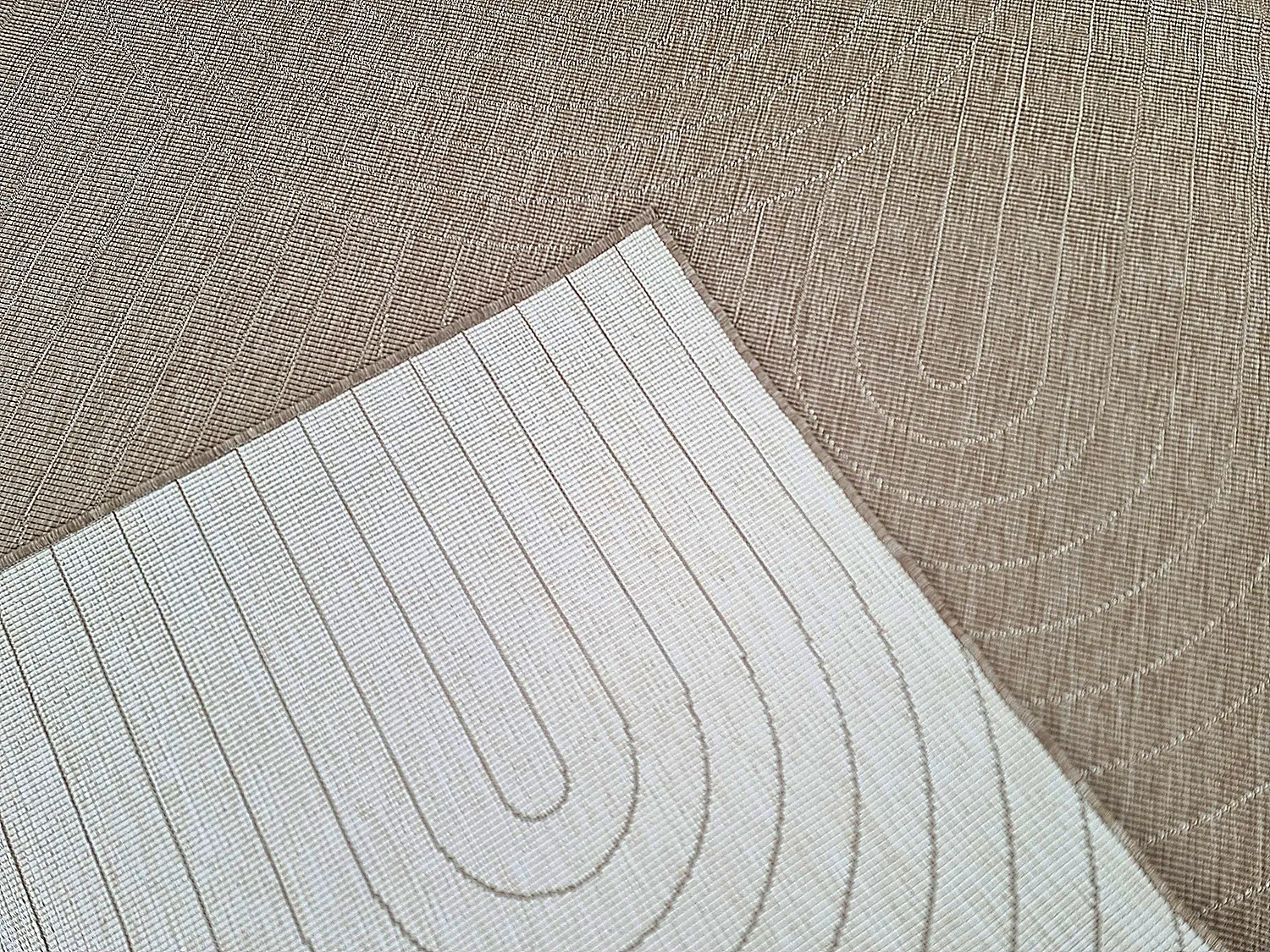 Tapis d’intérieur et d’extérieur - Hayden (beige)