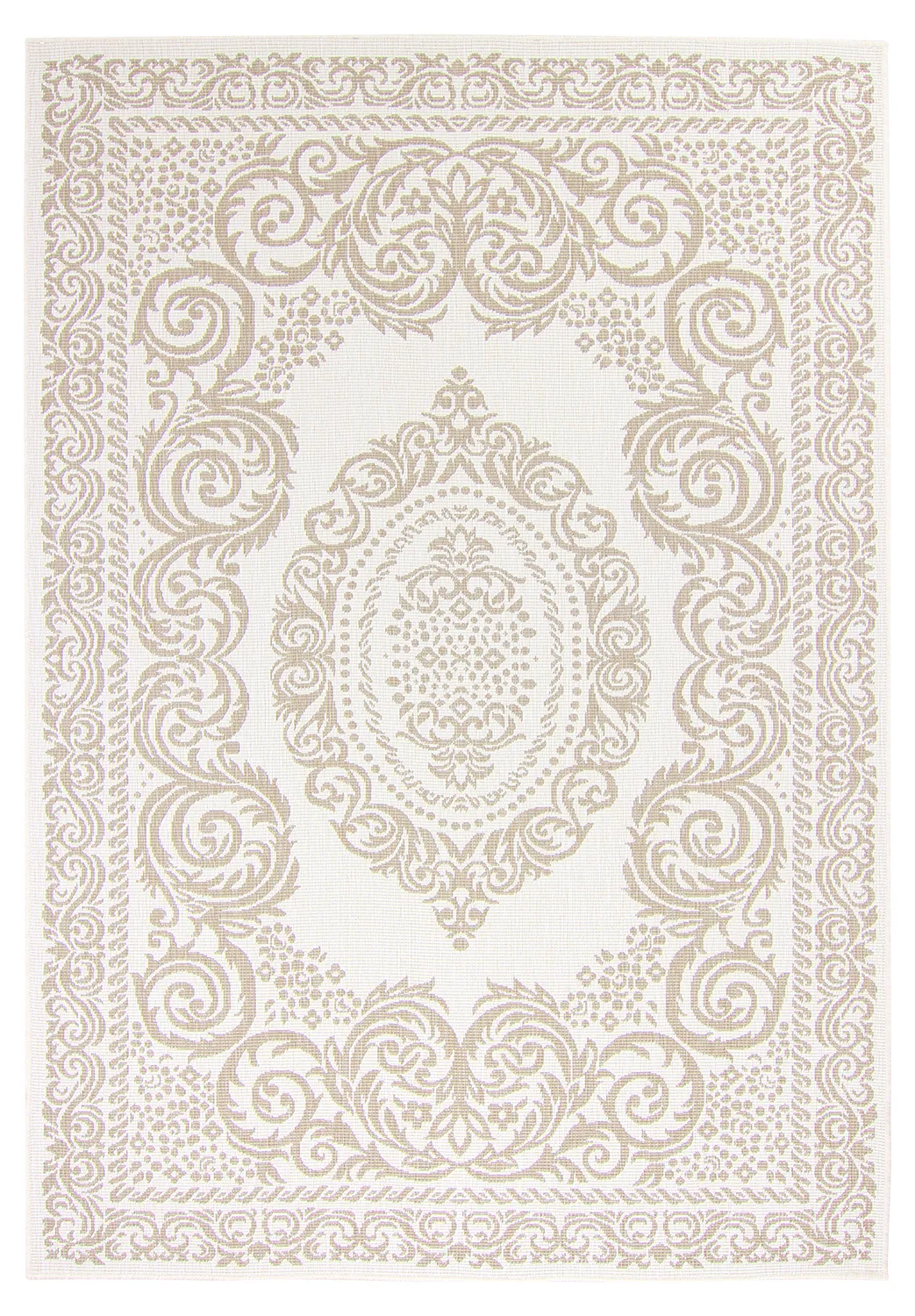 Tapis d’intérieur et d’extérieur - Sylvaine (beige)