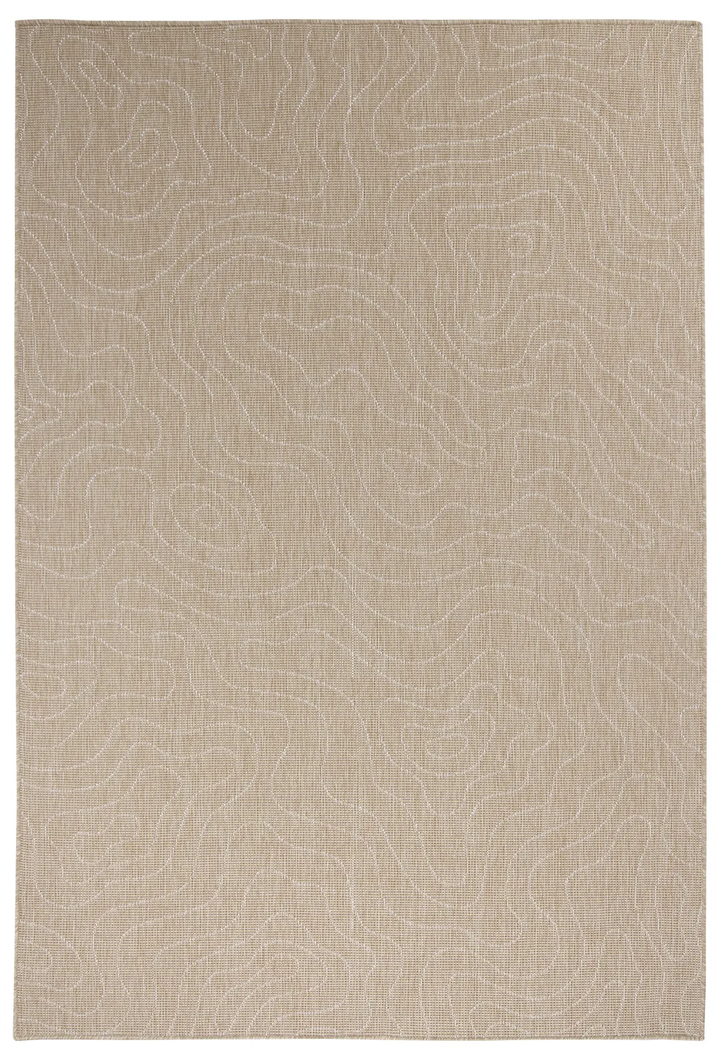 Tapis d’intérieur et d’extérieur - Thurman (beige)