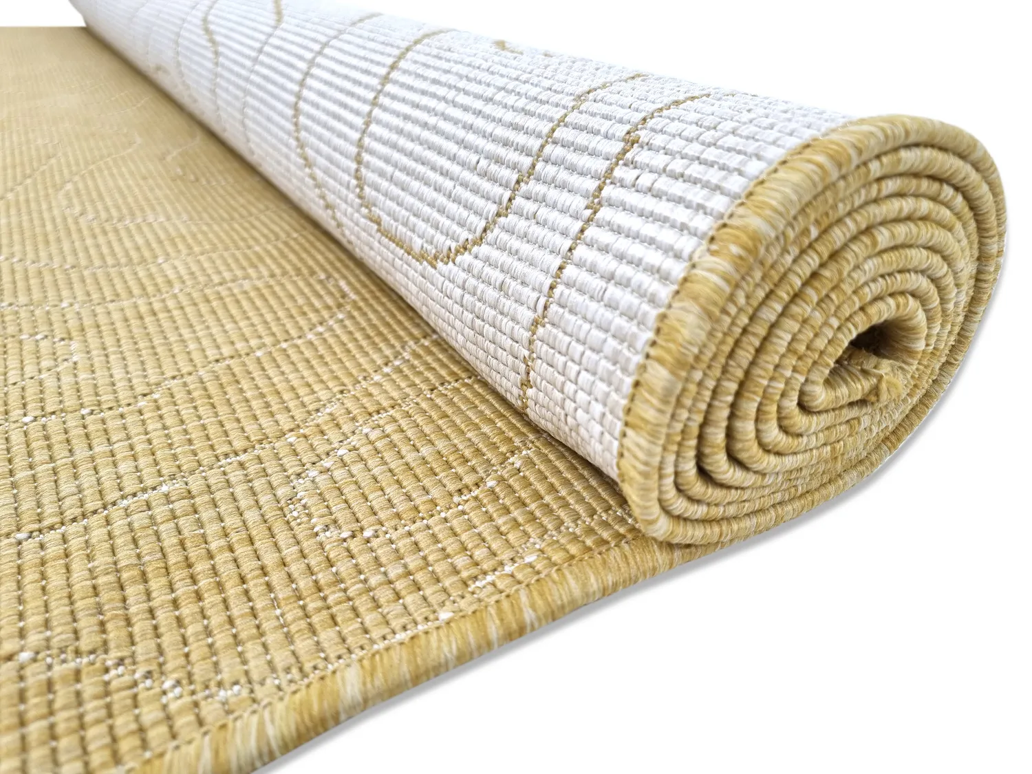 Tapis d’intérieur et d’extérieur - Thurman (jaune)