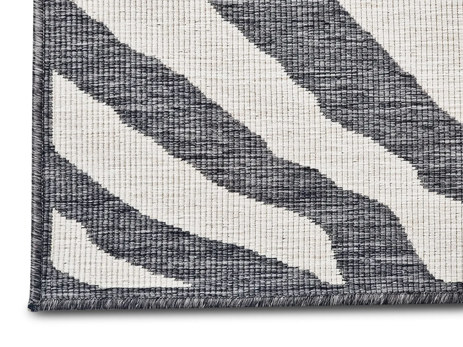 Tapis d’intérieur et d’extérieur - Winona (noir)