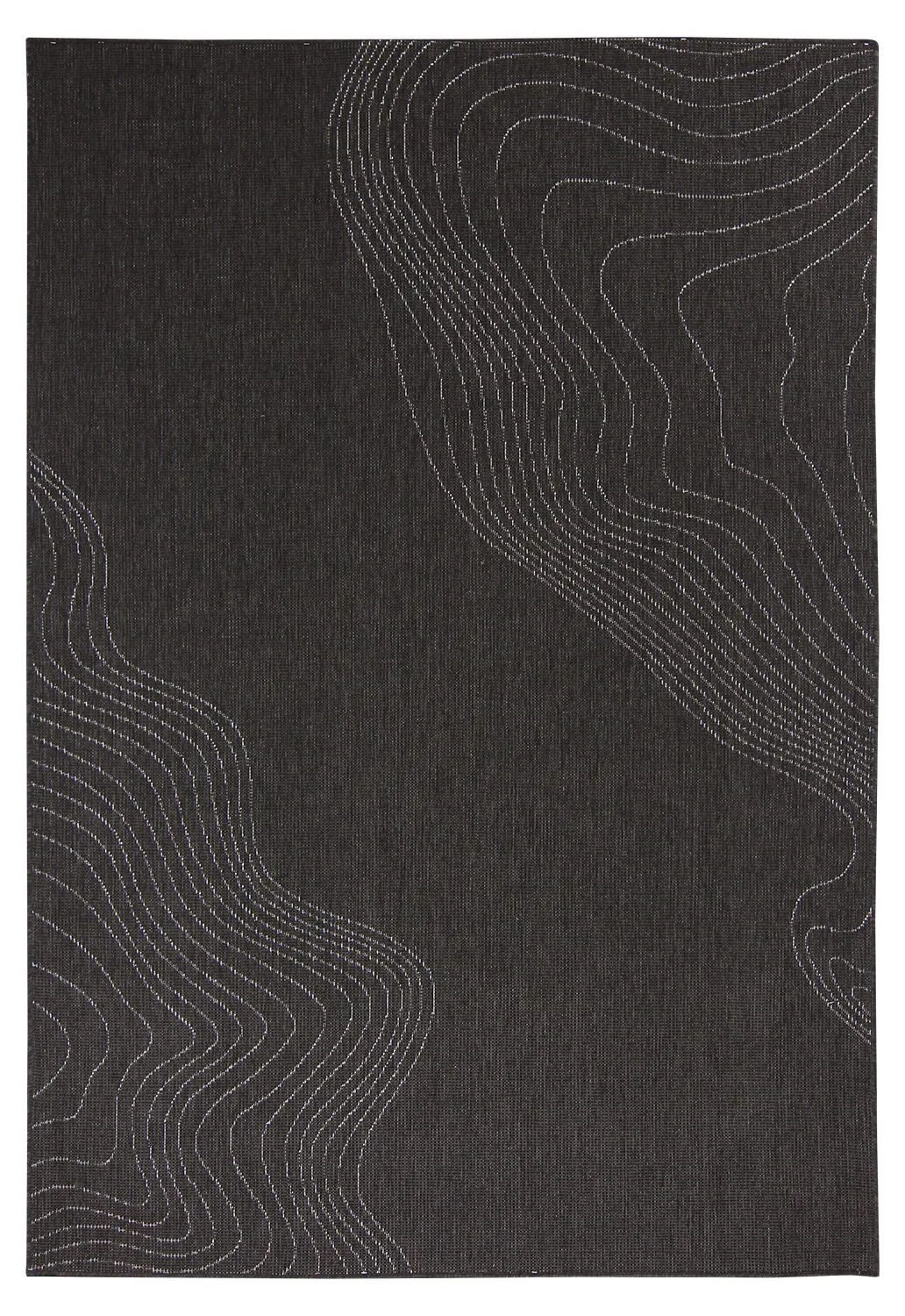 Tapis d’intérieur et d’extérieur - Zelmare (noir)