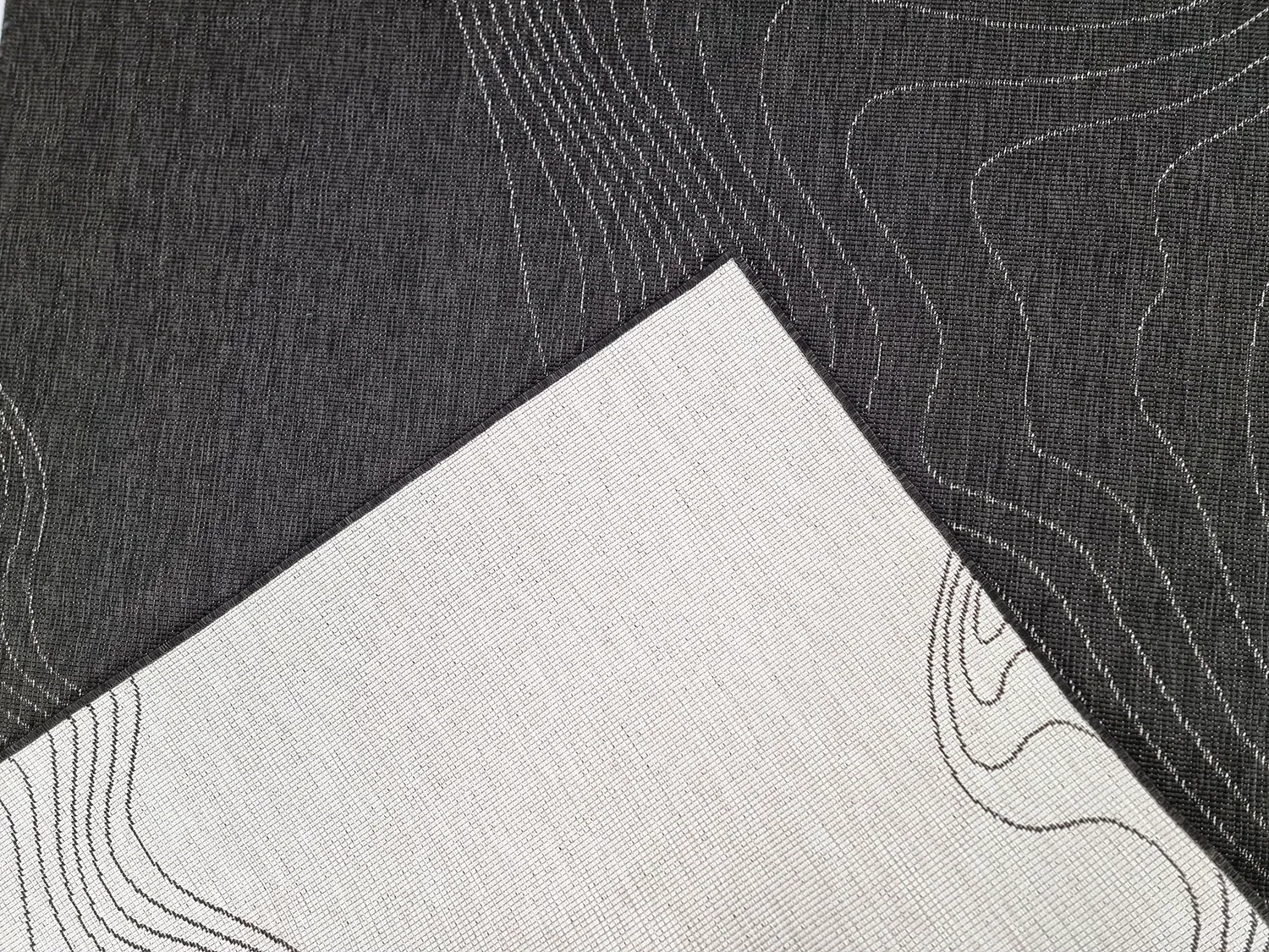 Tapis d’intérieur et d’extérieur - Zelmare (noir)