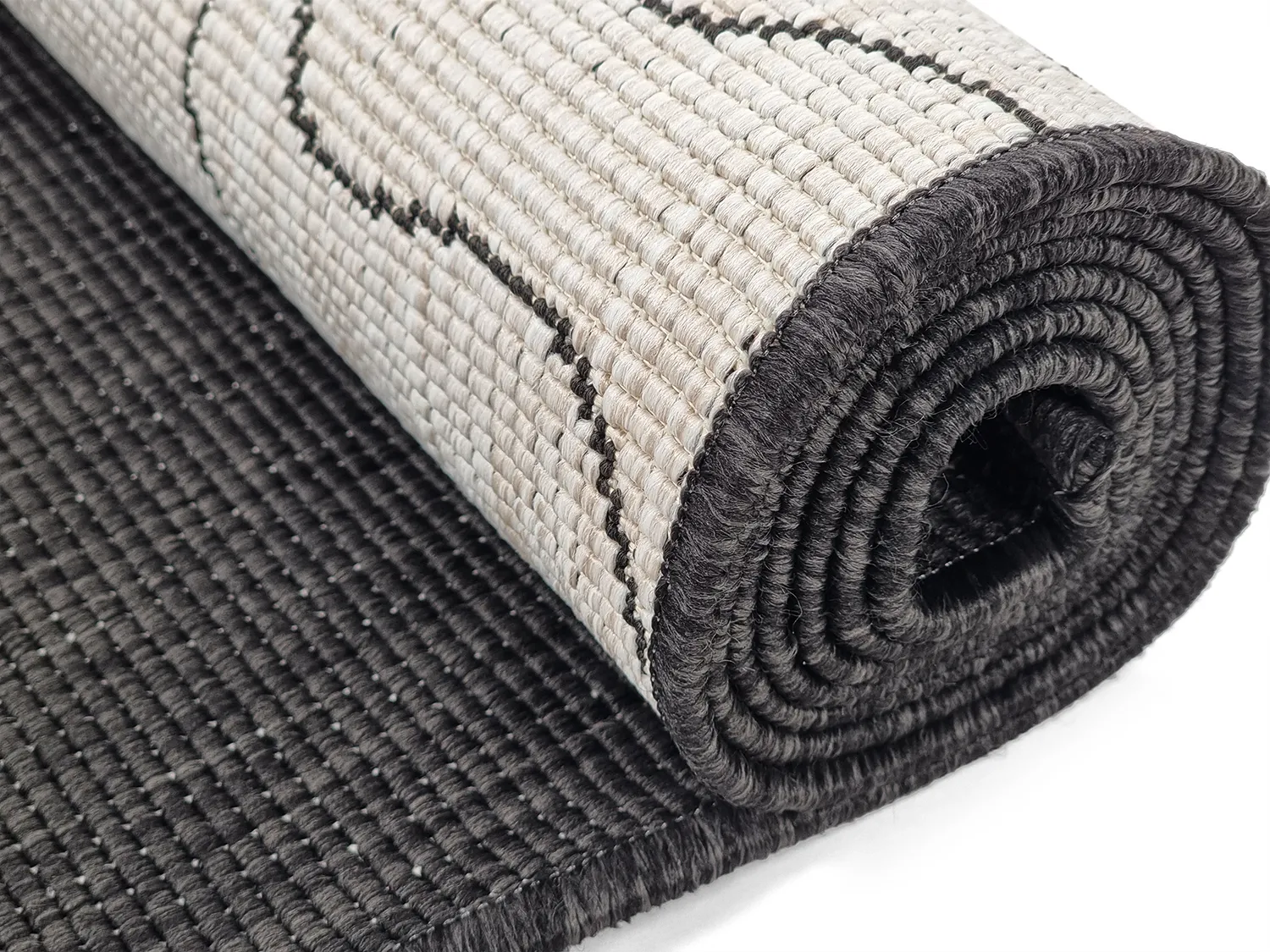 Tapis d’intérieur et d’extérieur - Zelmare (noir)