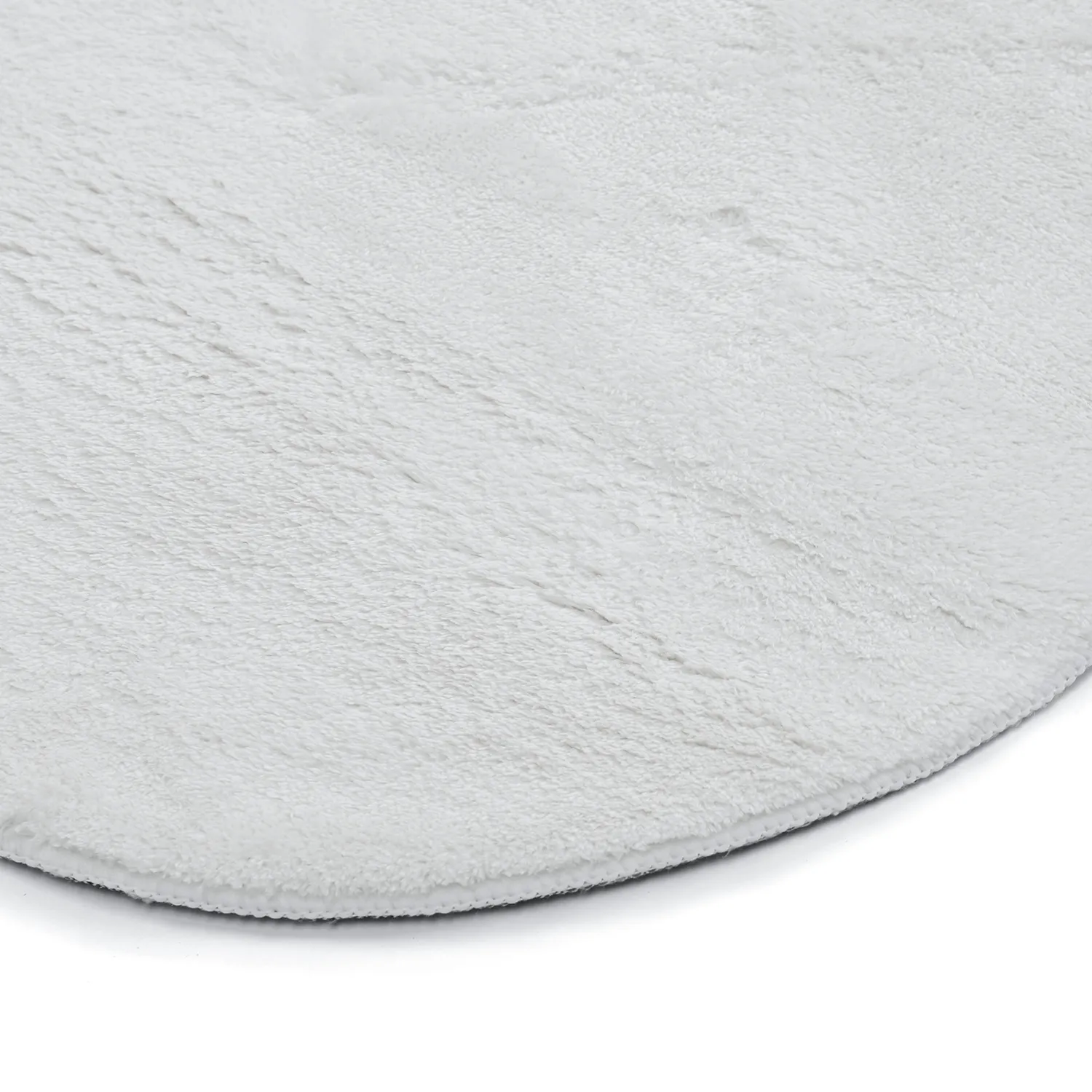 Tapis de Couloir Ondulé - Aranga Super Soft Fur (blanc)