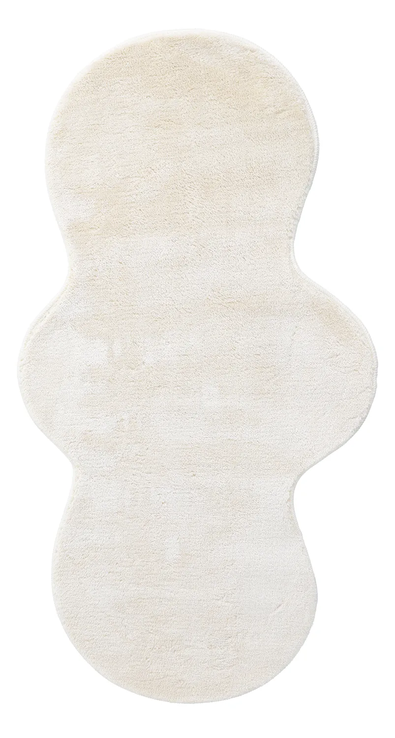 Tapis de Couloir Ondulé - Aranga Super Soft Fur (beige)