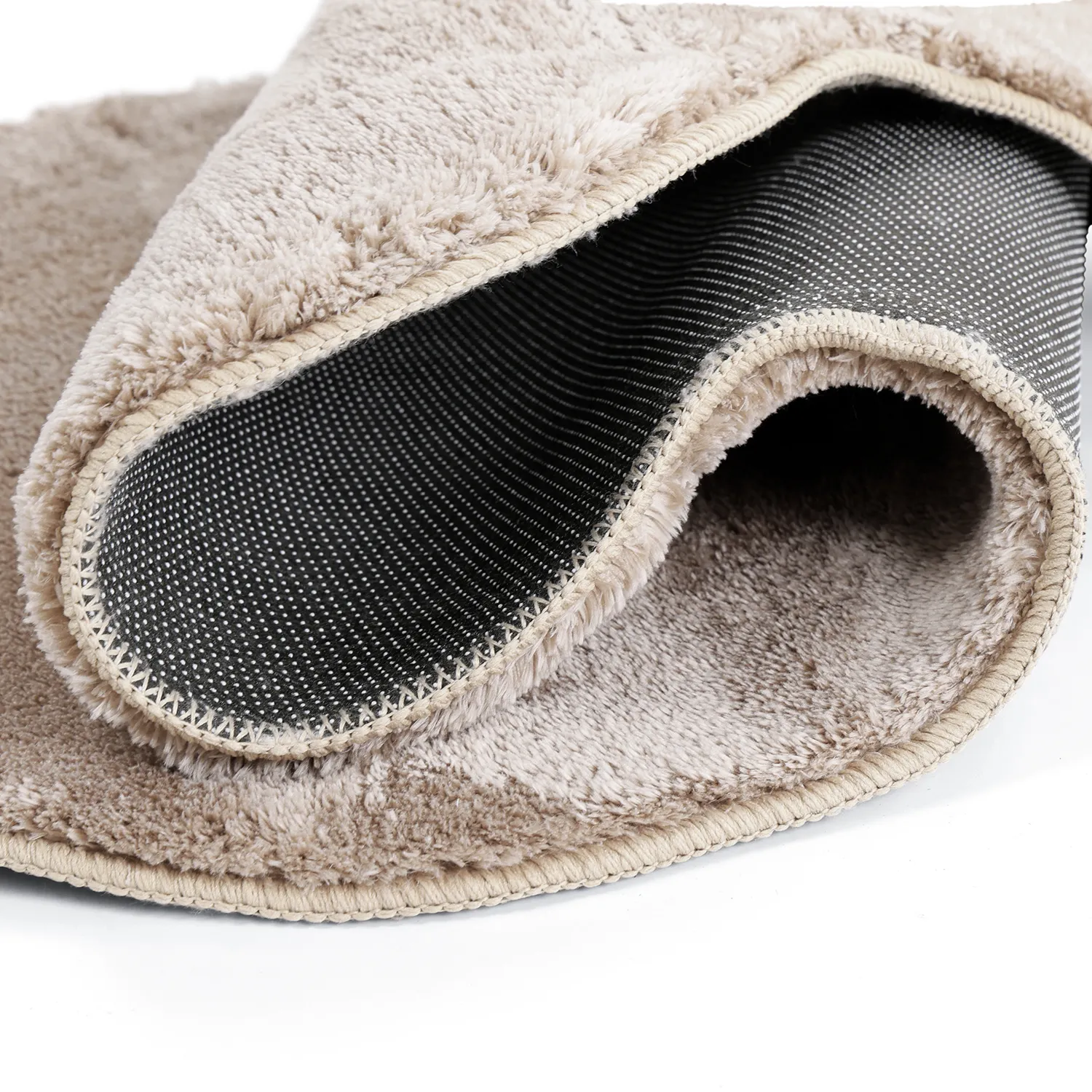 Tapis de Couloir Ondulé - Aranga Super Soft Fur (marron)