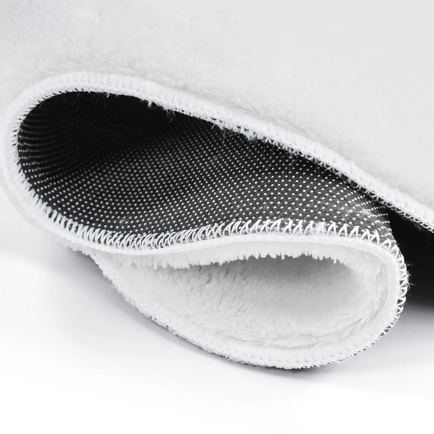 Tapis de Couloir Ondulé - Aranga Super Soft Fur (blanc)