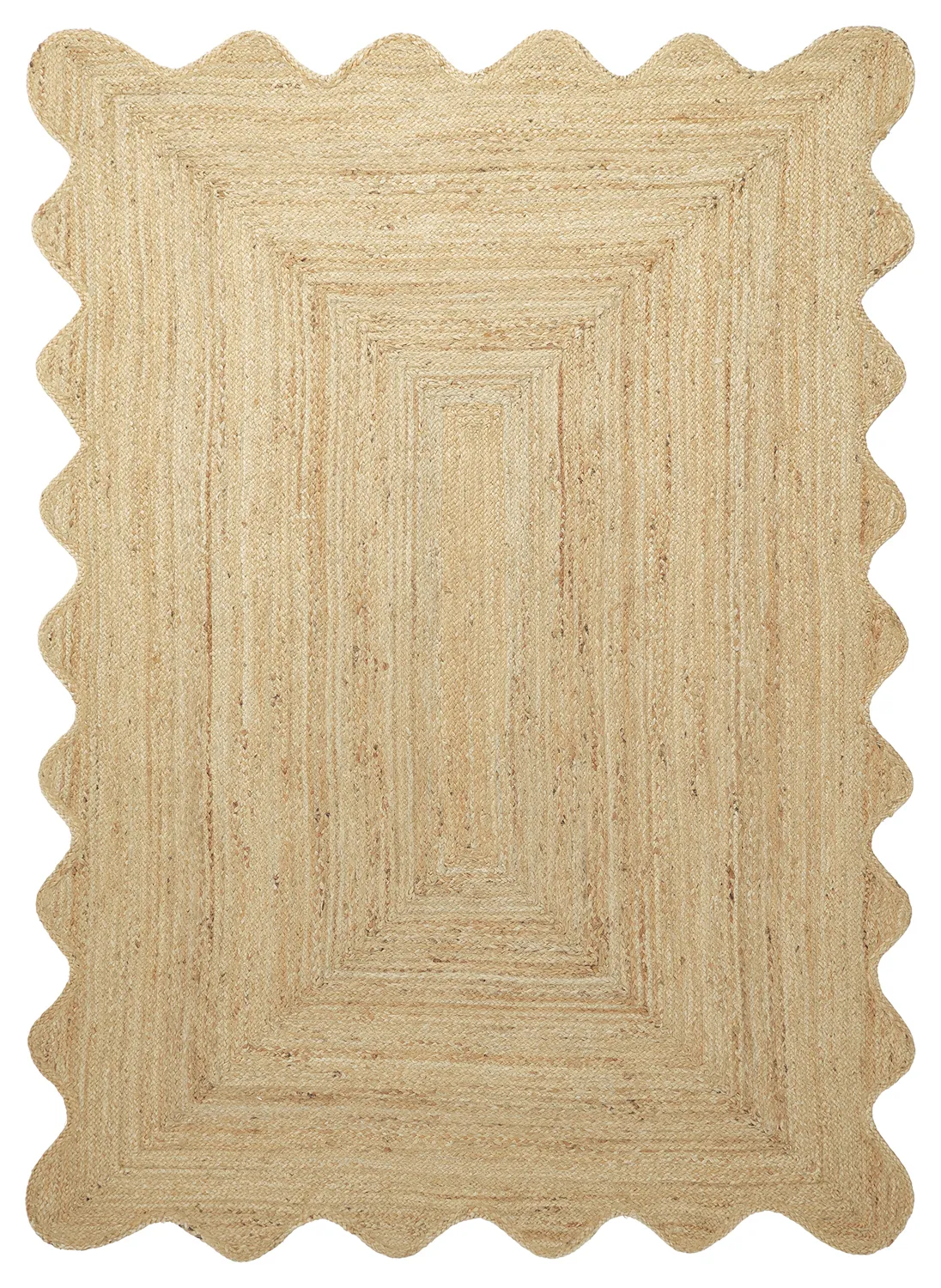 Tapis en jute ondulé - San Francisco (jute)