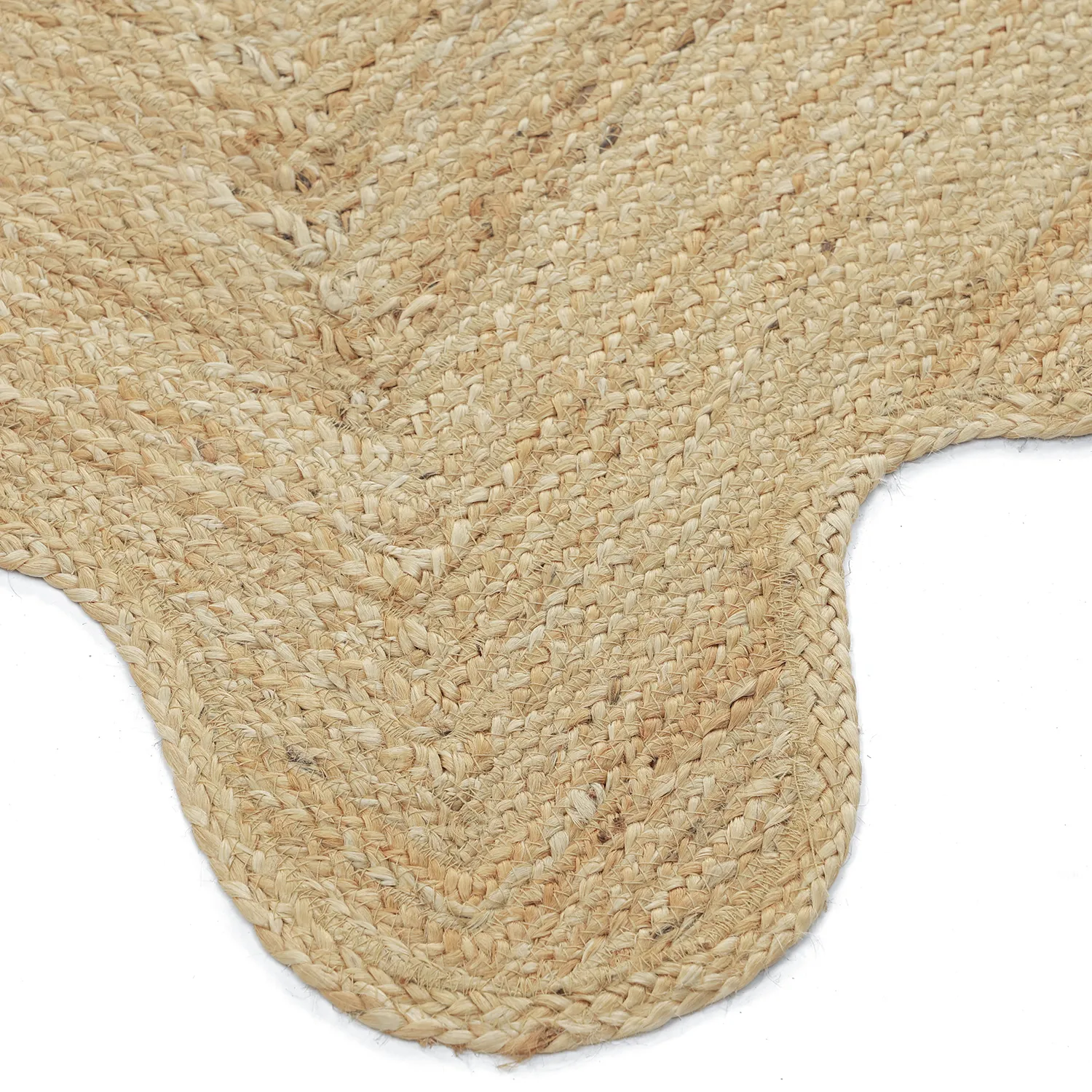 Tapis en jute ondulé - San Francisco (jute)