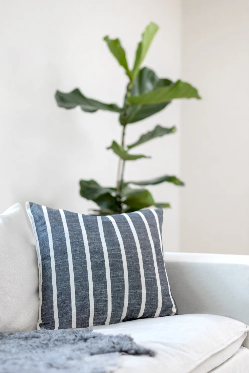 Housse de coussin - Valentina (noir)