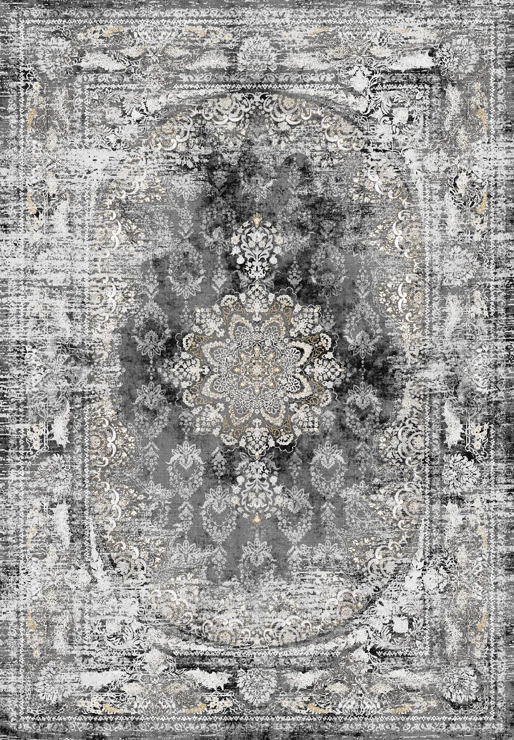 Tapis Wilton - Valeria (noir)