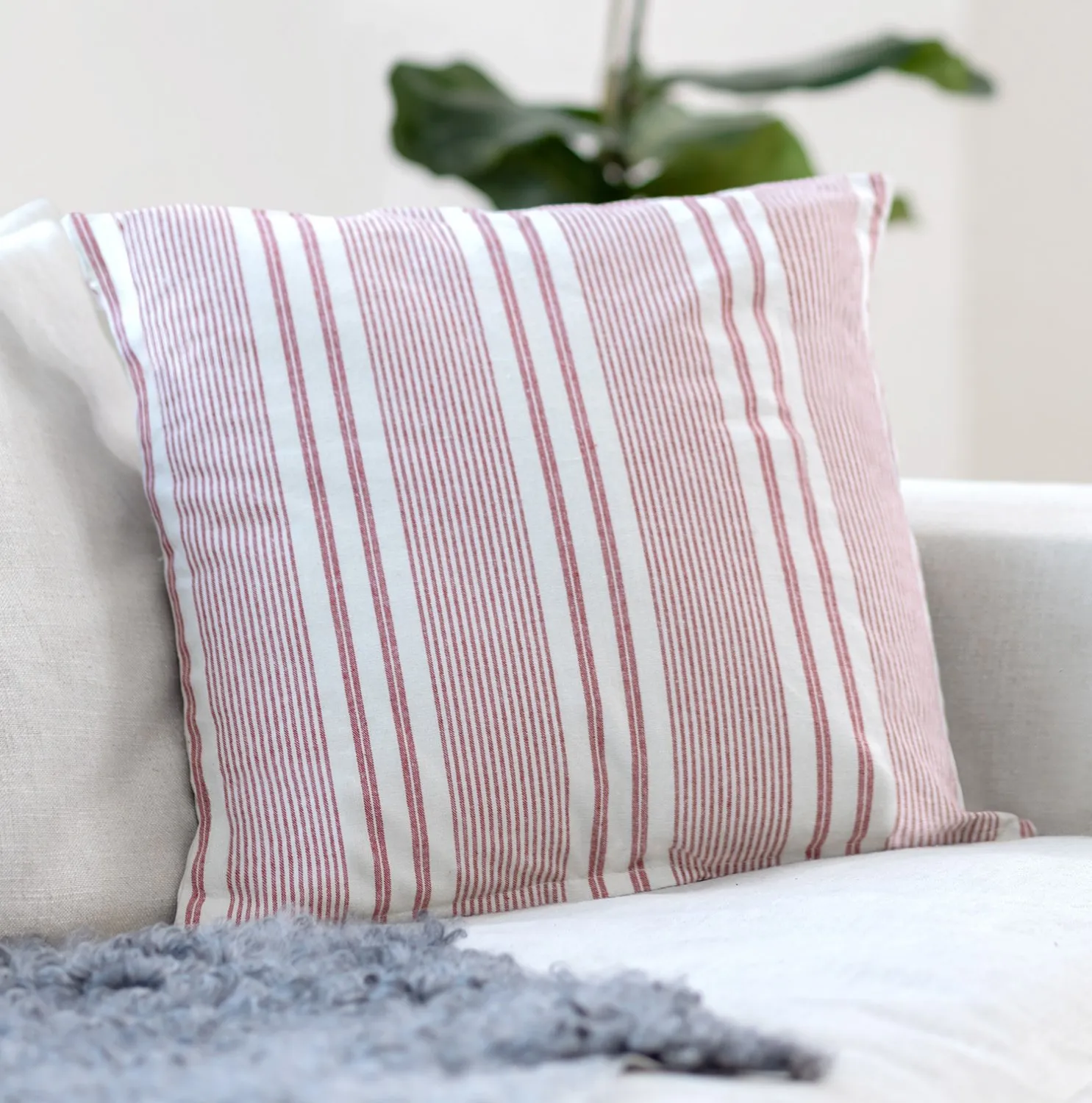 Housse de coussin - Valerie (rouge)