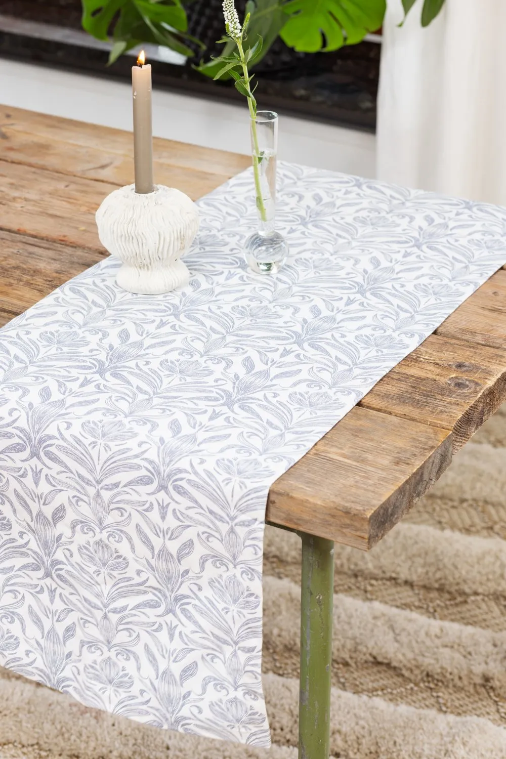 Chemins de table - Chemins Viola (bleu)