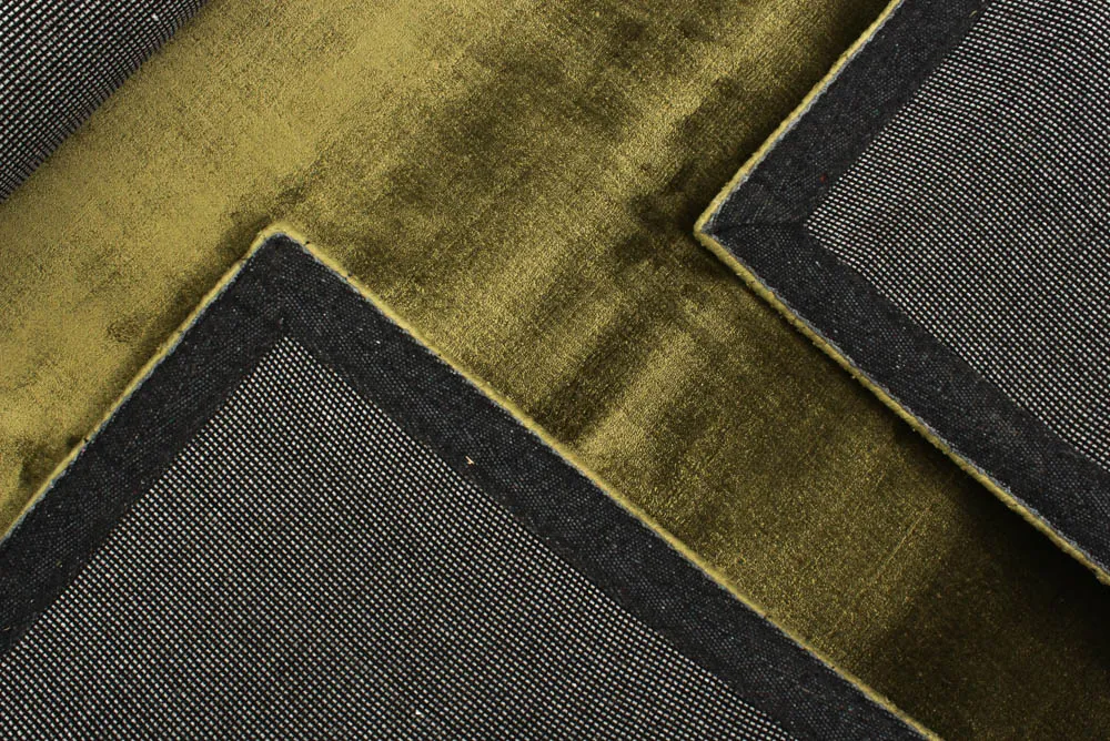 Tapis en viscose - Jodhpur Special Luxury Edition (vert)