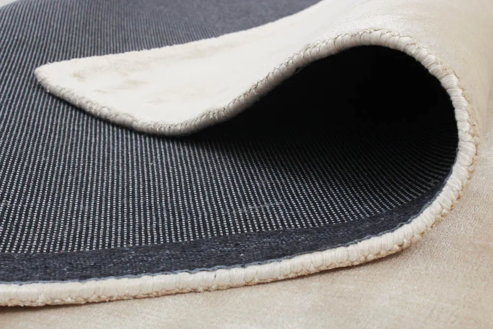 Tapis en viscose - Jodhpur Special Luxury Edition (blanc cassé)