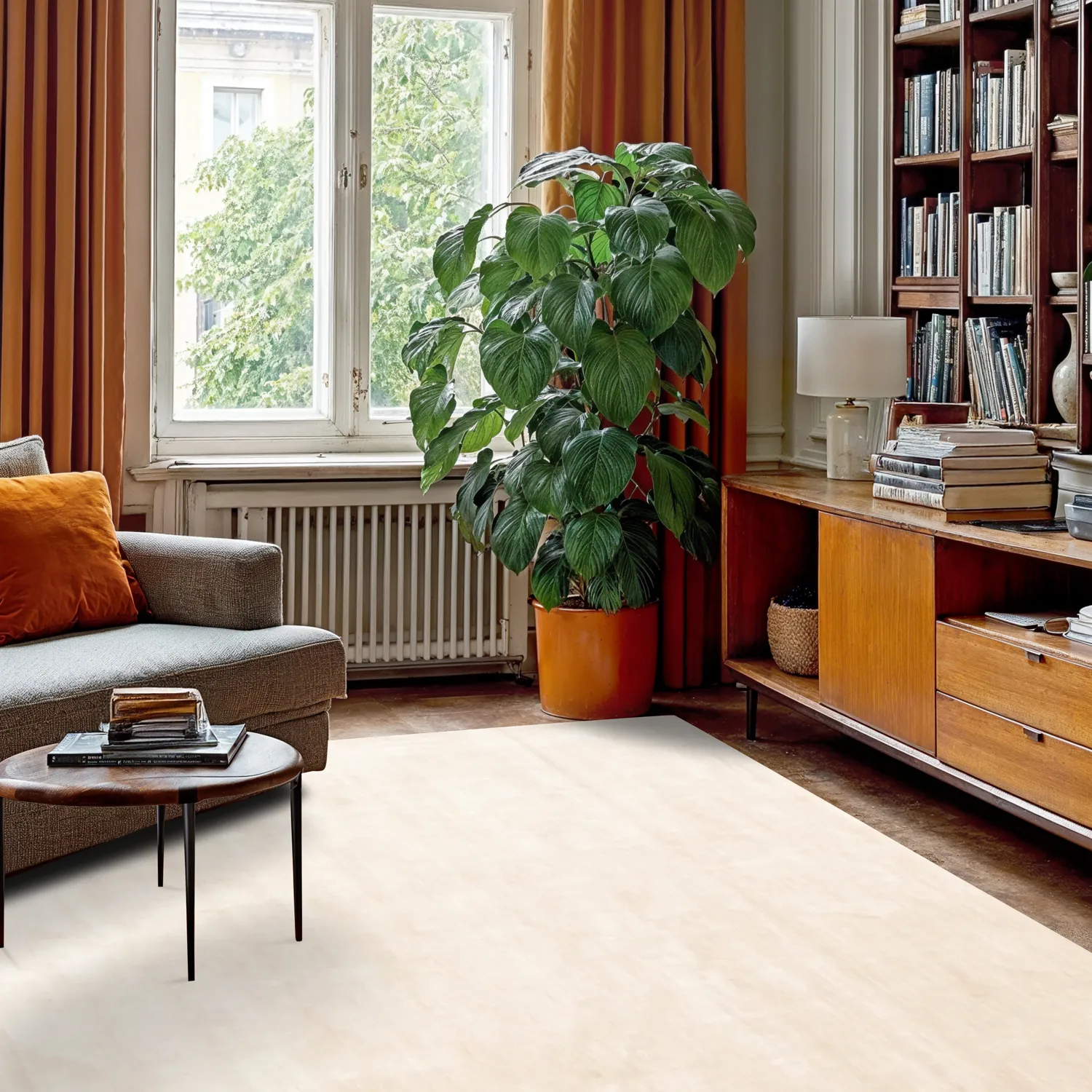 Tapis en viscose - Jodhpur Special Luxury Edition (beige clair)