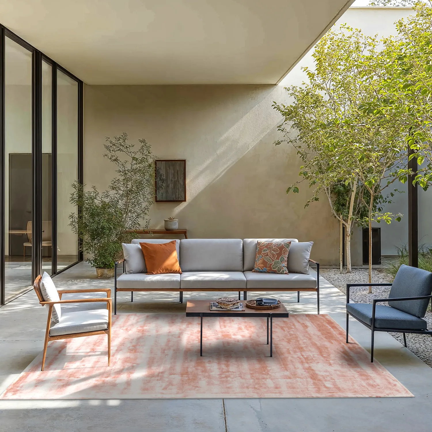 Tapis en viscose - Jodhpur Special Luxury Edition (rose clair)