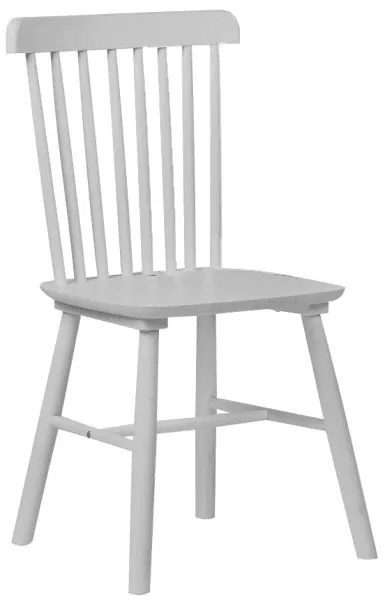 Chaise Peg - Elsa (gris clair) - 2 pièces