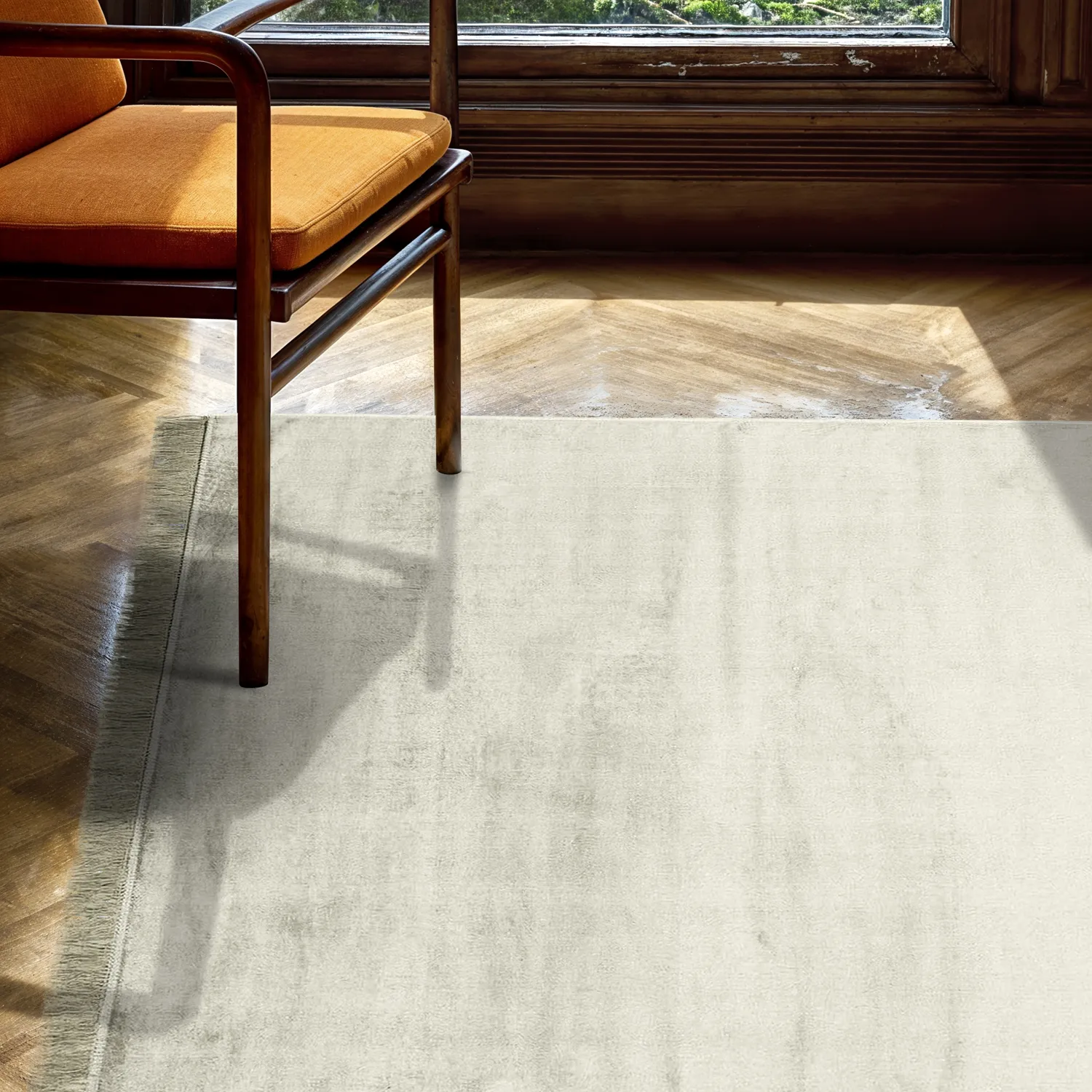 Tapis Wilton - Art Silk (vert clair)