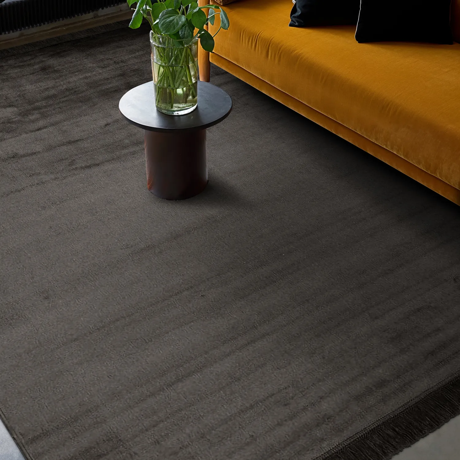 Tapis Wilton - Art Silk (noir)