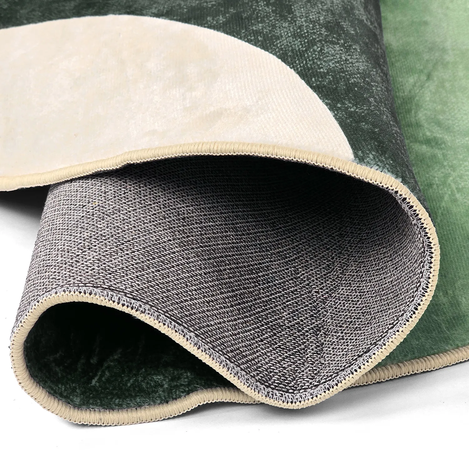Tapis rond - Barcelona (vert)