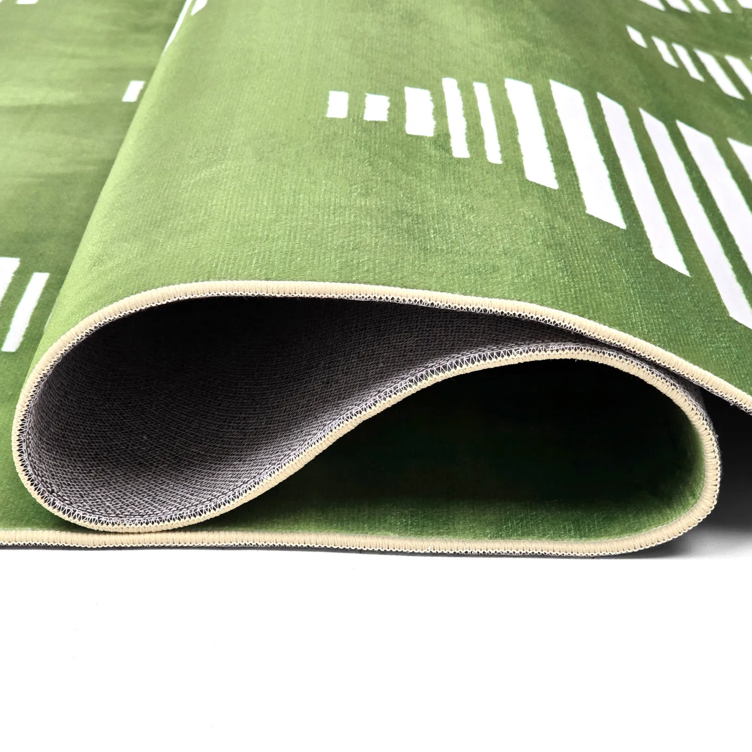 Tapis Wilton - Carmen (vert/blanc)