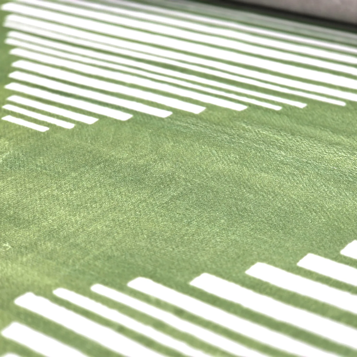 Tapis Wilton - Carmen (vert/blanc)