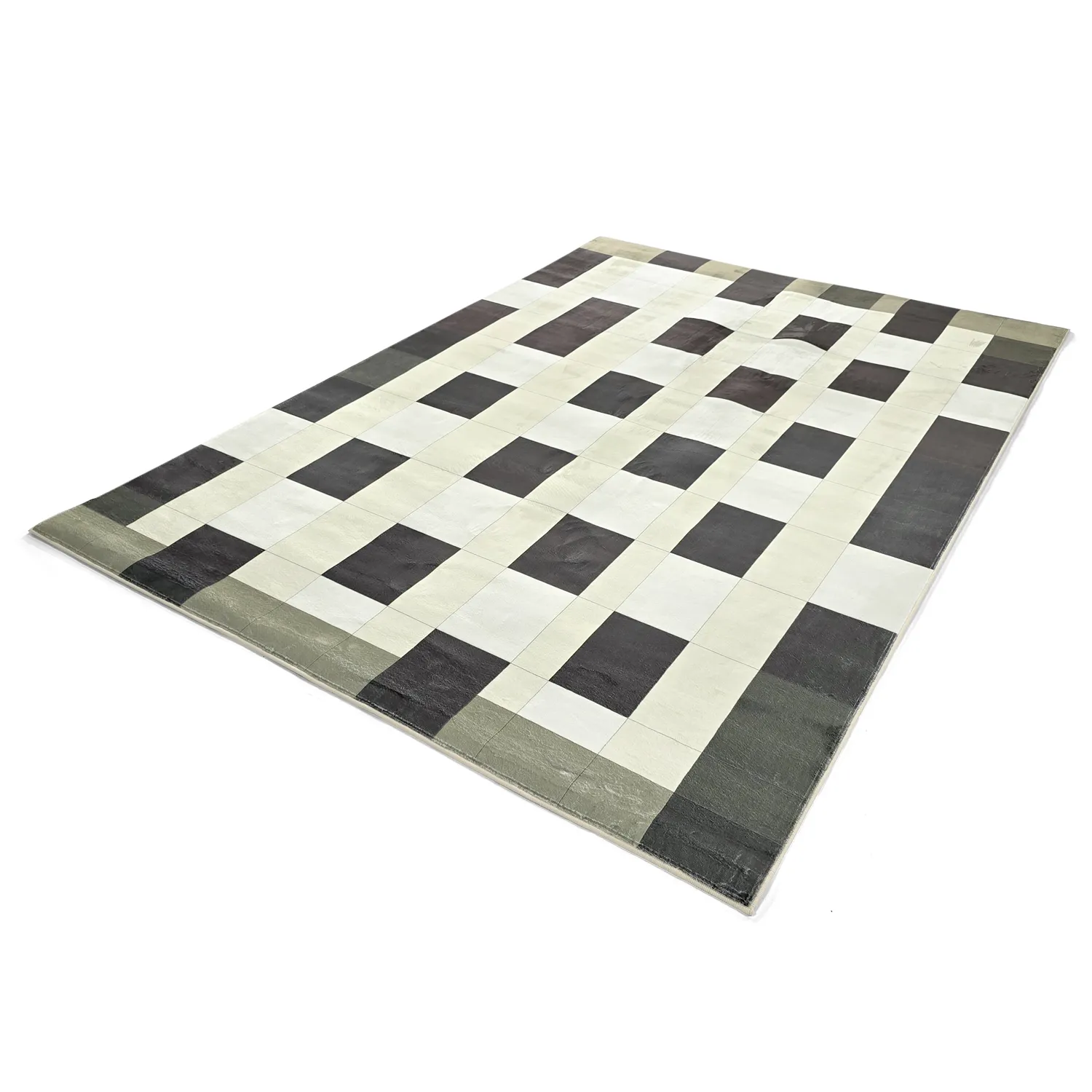 Tapis Wilton - Ferro (marron/crème)