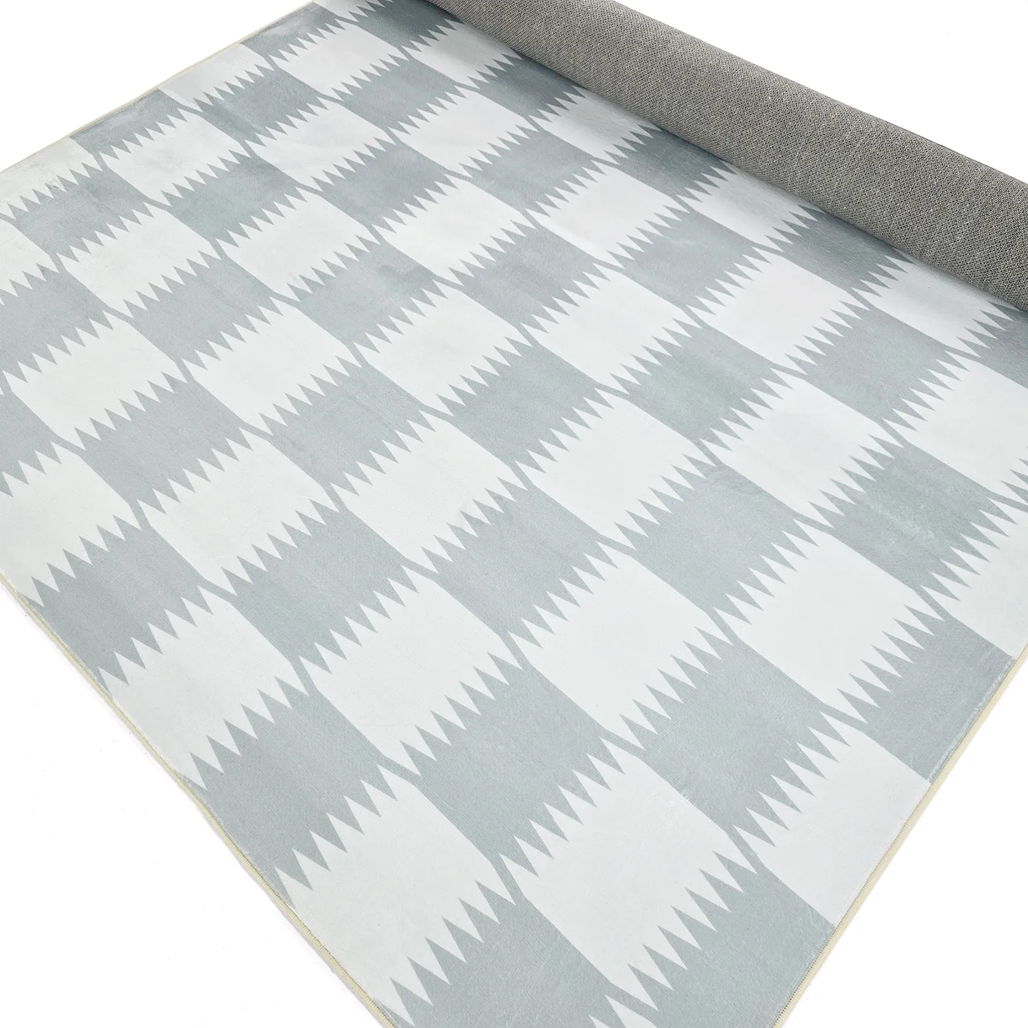 Tapis Wilton - Gobi (gris/blanc)