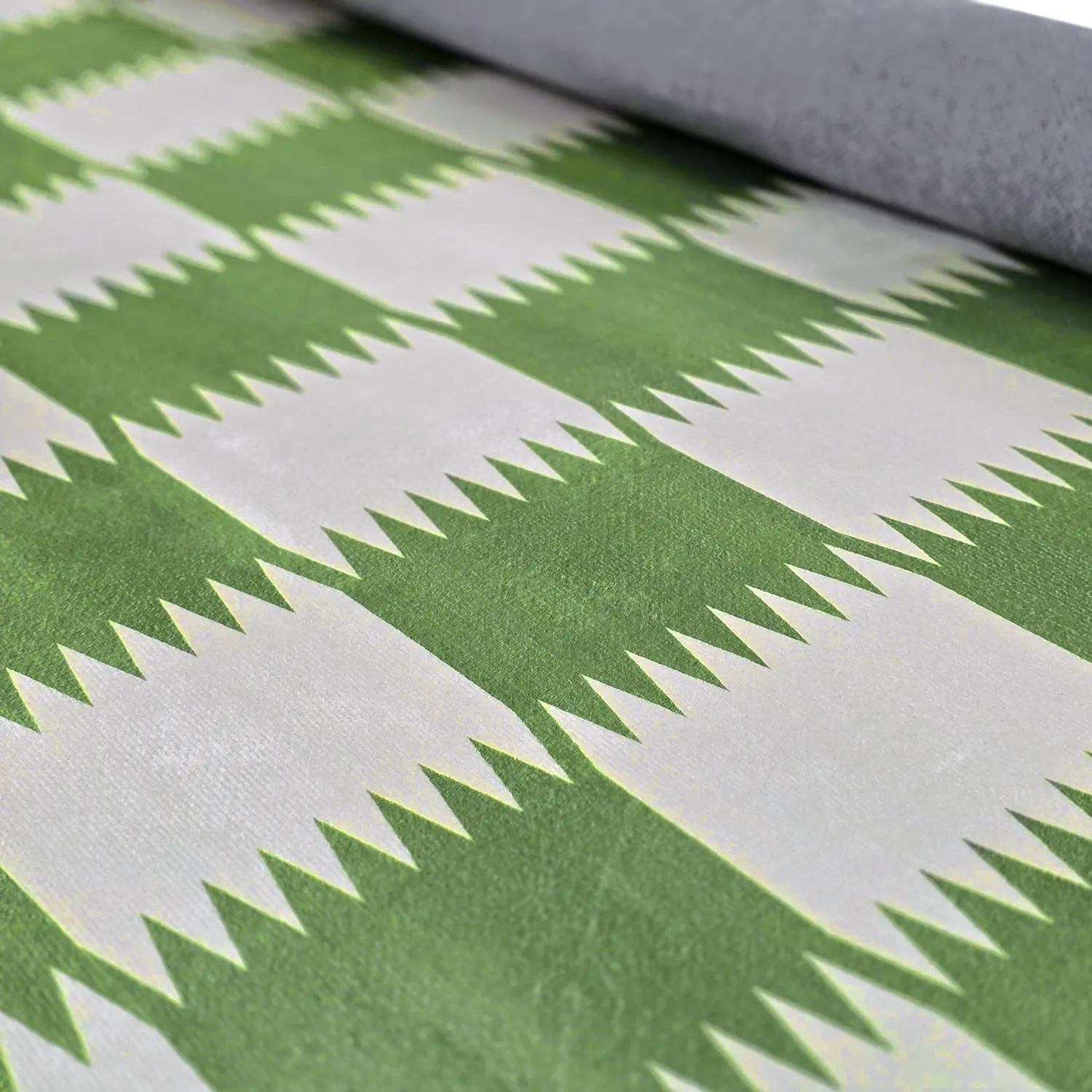 Tapis Wilton - Gobi (vert/blanc)