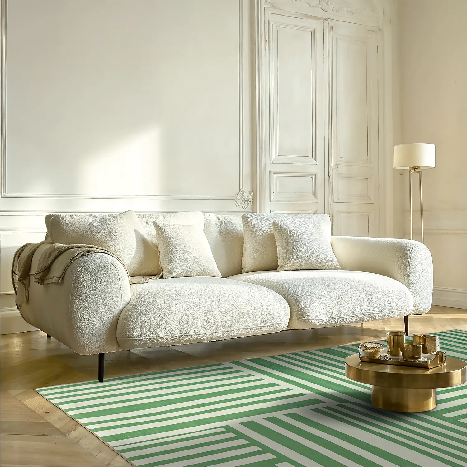 Tapis Wilton - Joma (vert)