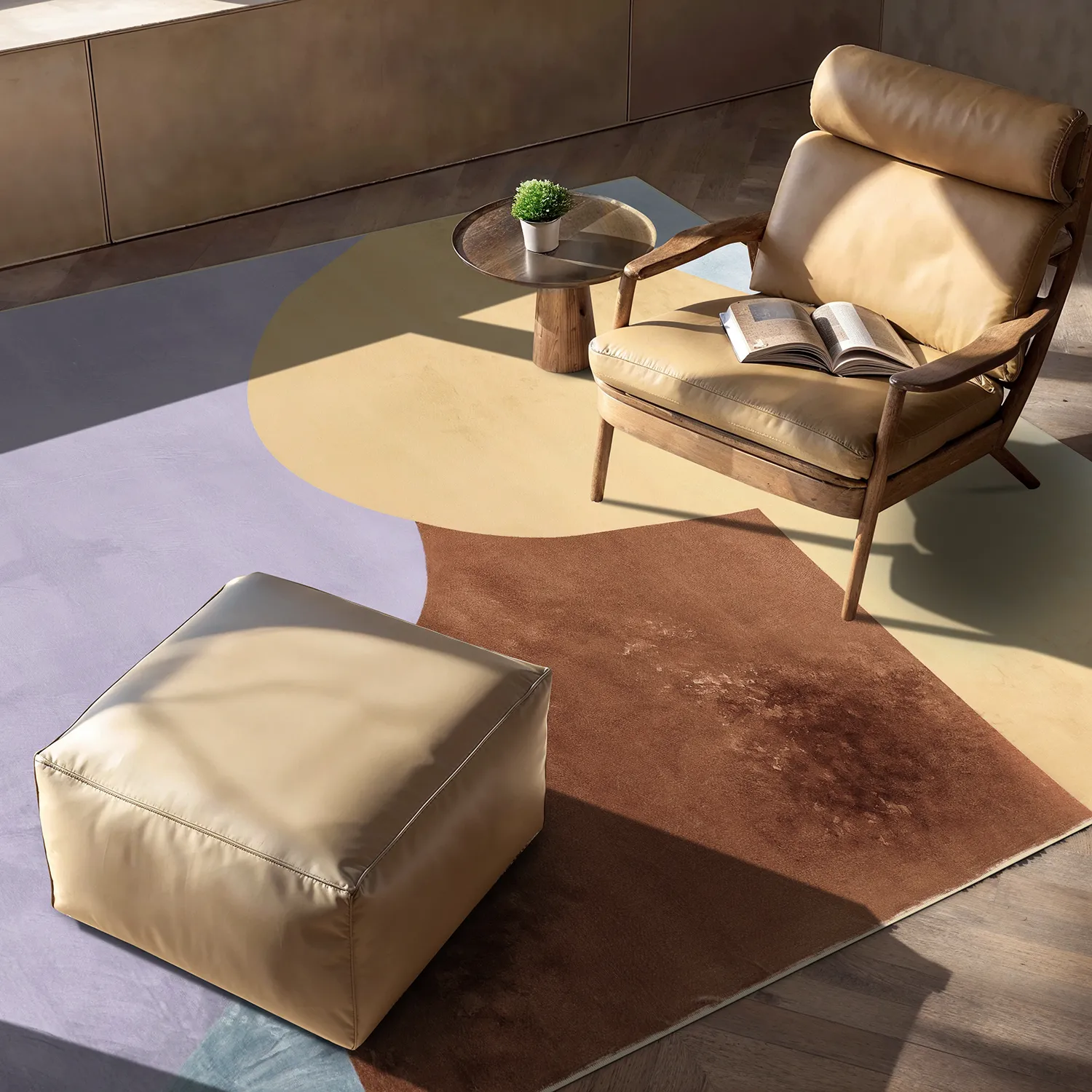 Tapis Wilton - Lazio (champagne)