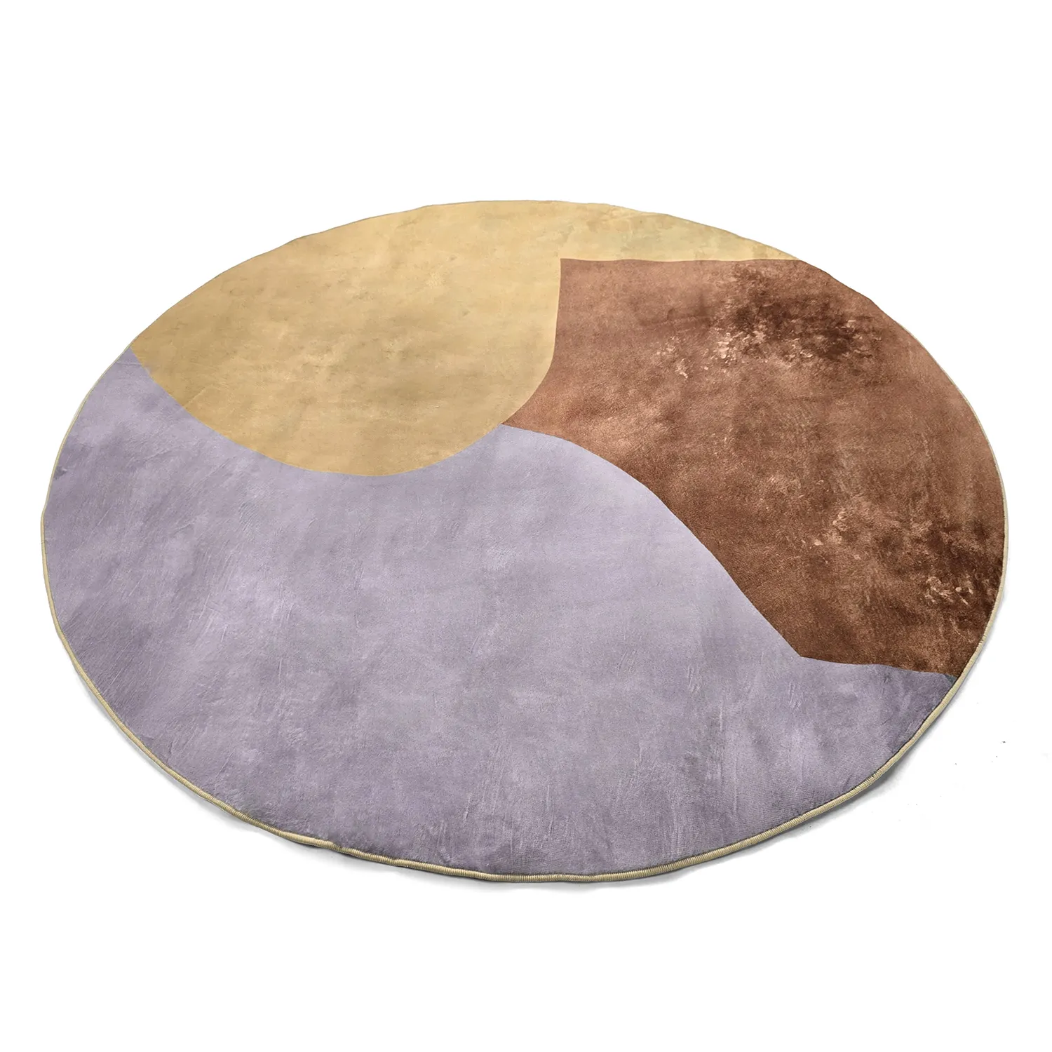 Tapis rond - Lazio (champagne)
