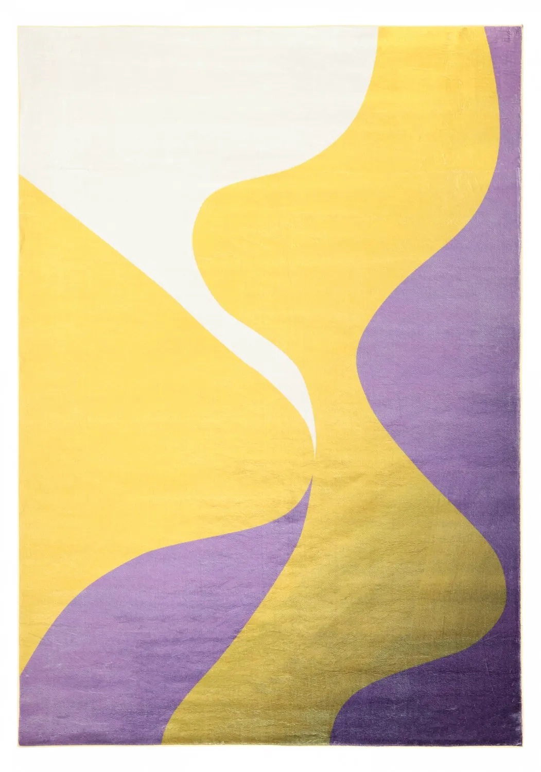 Tapis Wilton - Leiden (jaune/violet)