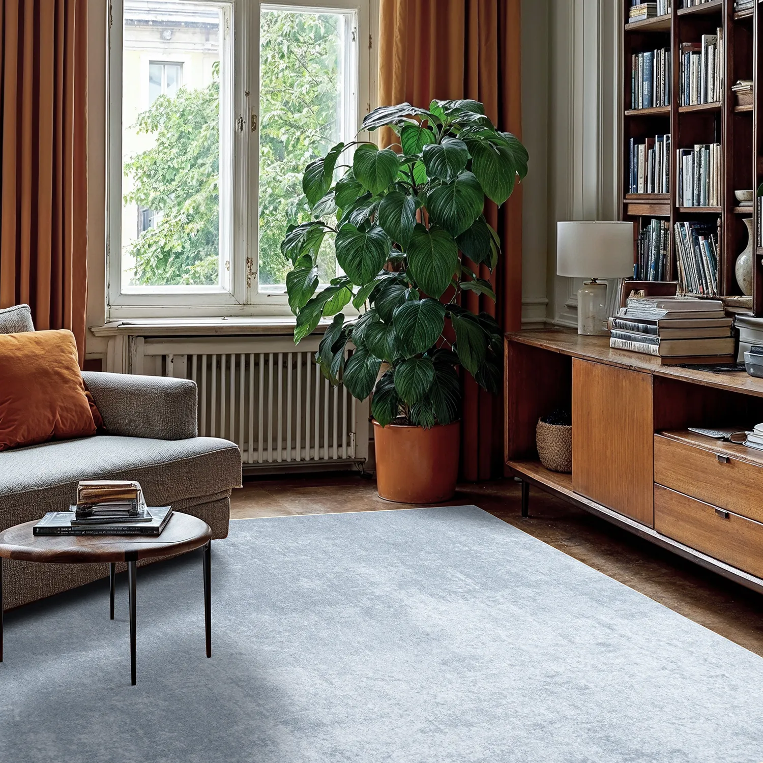 Tapis Wilton - Lynton (gris clair)