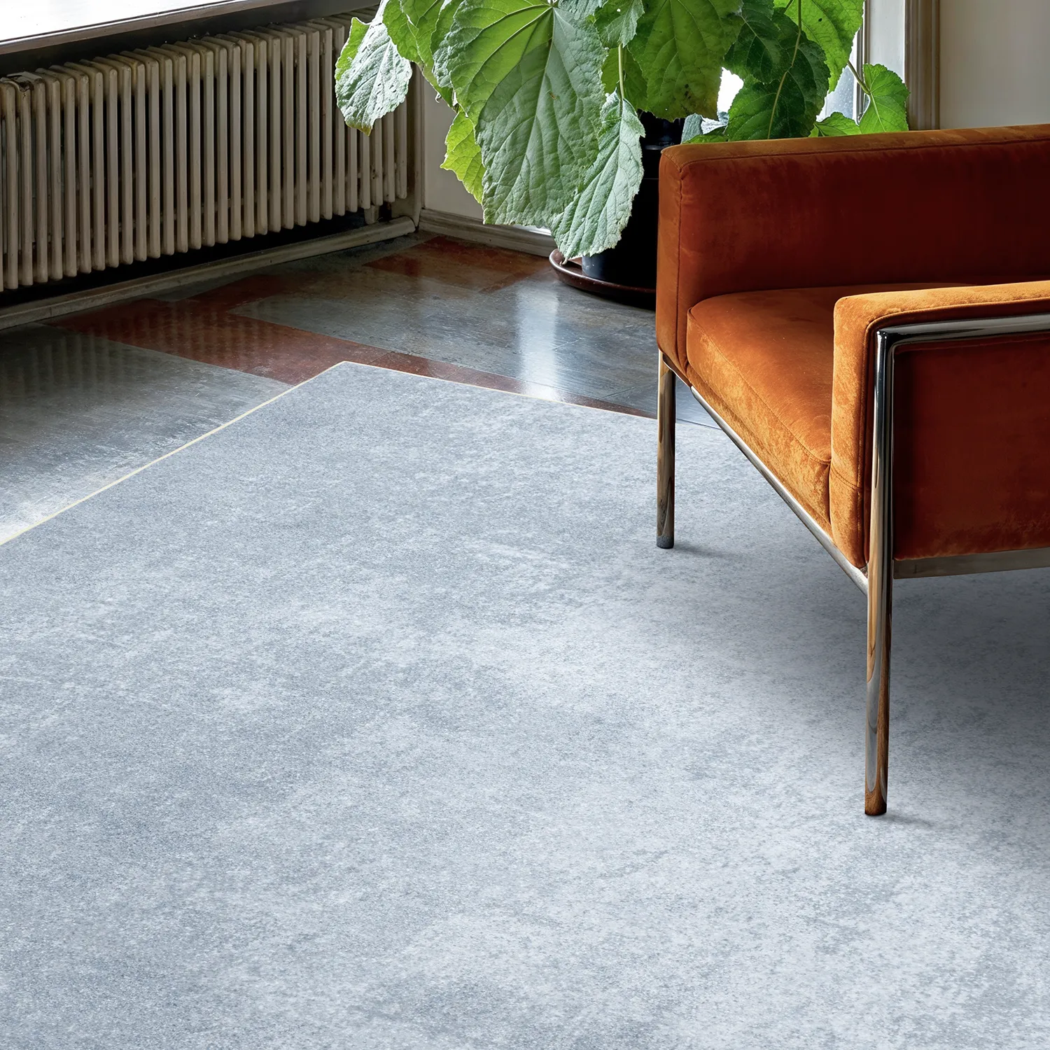 Tapis Wilton - Lynton (gris clair)