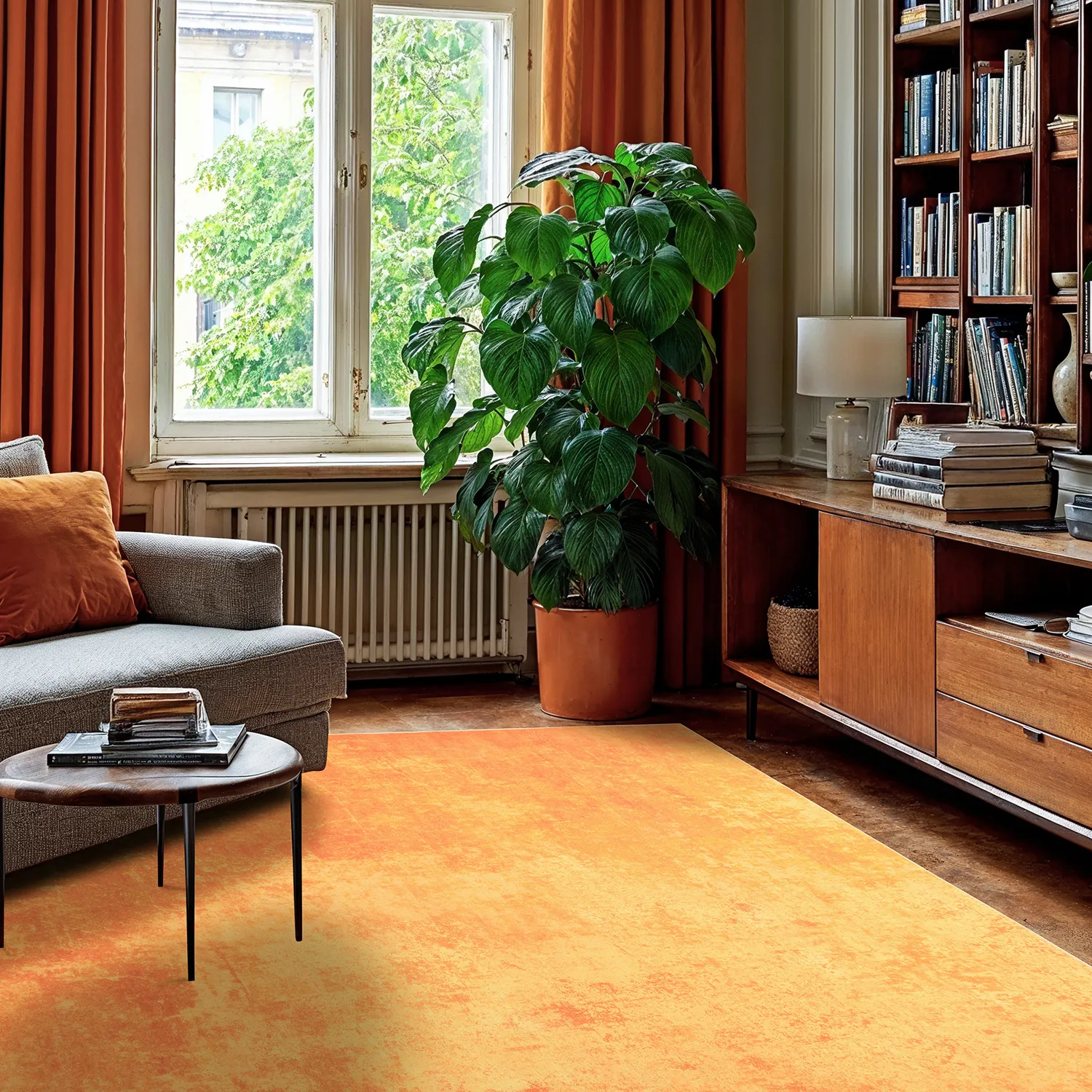 Tapis Wilton - Lynton (orange)