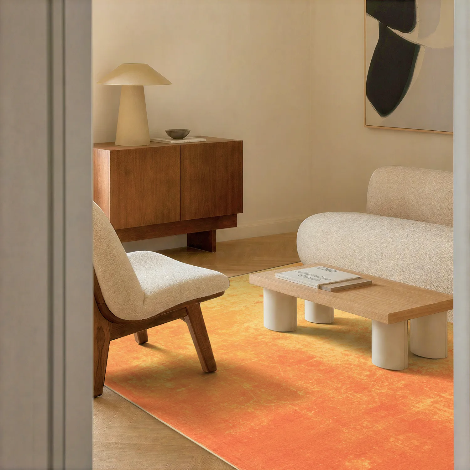 Tapis Wilton - Lynton (orange)