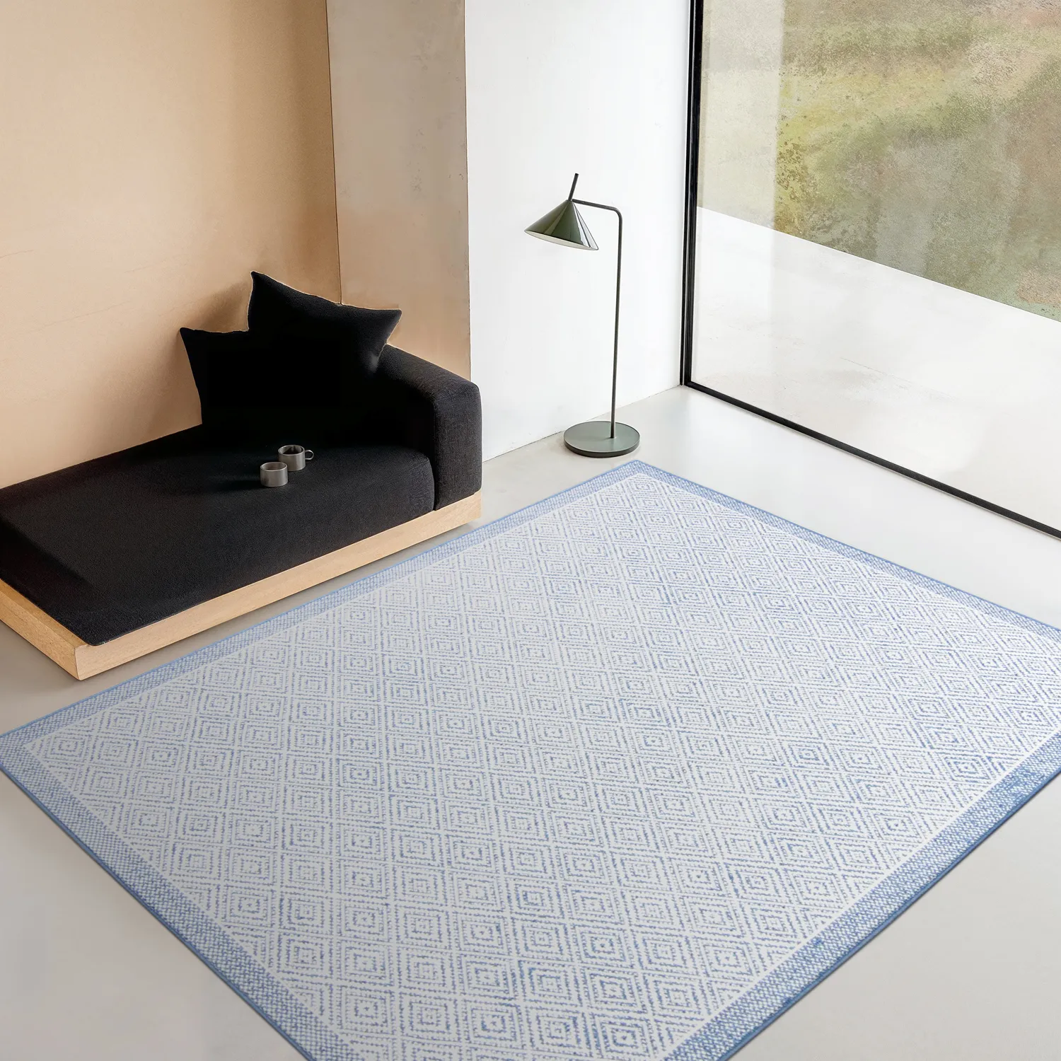 Tapis Intérieurs/Extérieurs - Monsaraz (bleu)