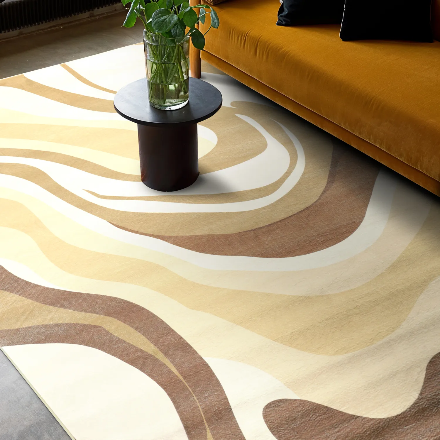 Tapis Wilton - Mudgee (marron/multicolore)
