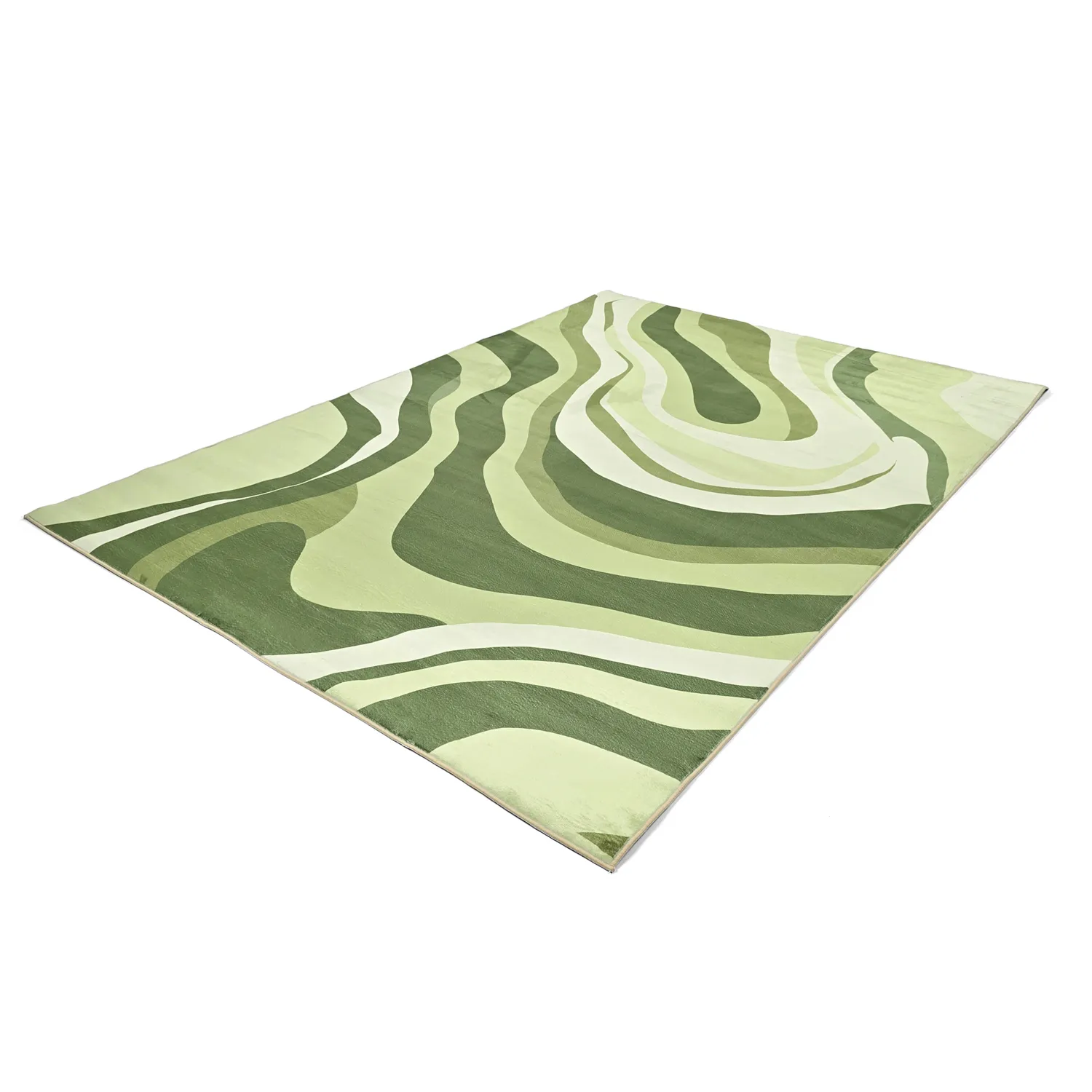 Tapis Wilton - Mudgee (vert/multicolore)