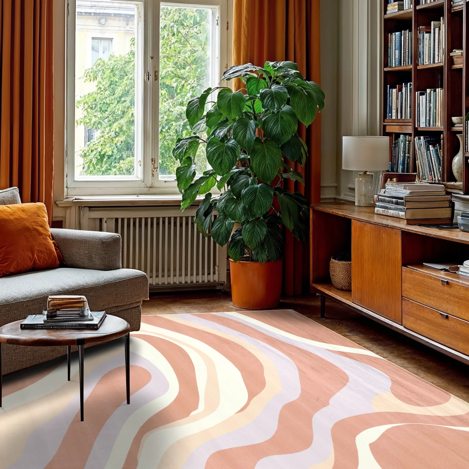 Tapis Wilton - Mudgee (rose/multicolore)
