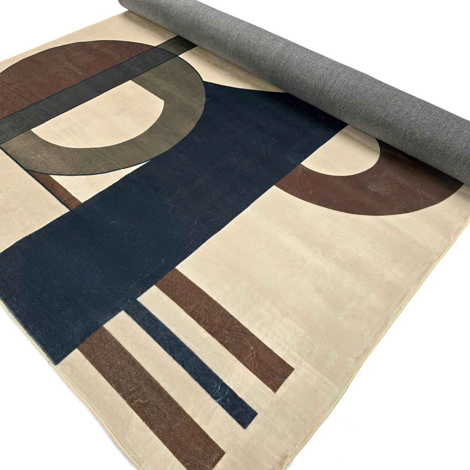 Tapis Wilton - Nysa (marron/multicolore)