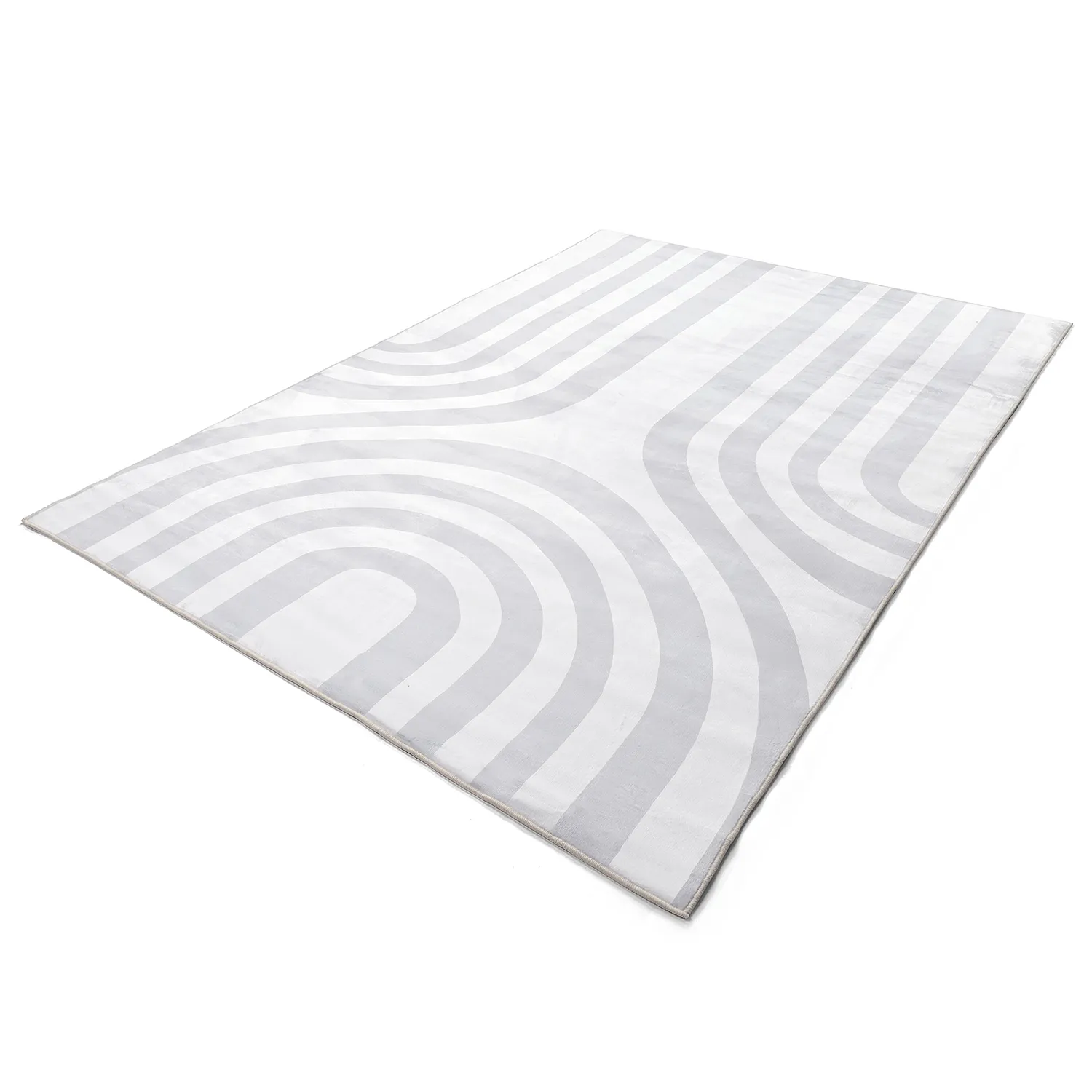 Tapis Wilton - Obidos (gris/blanc)